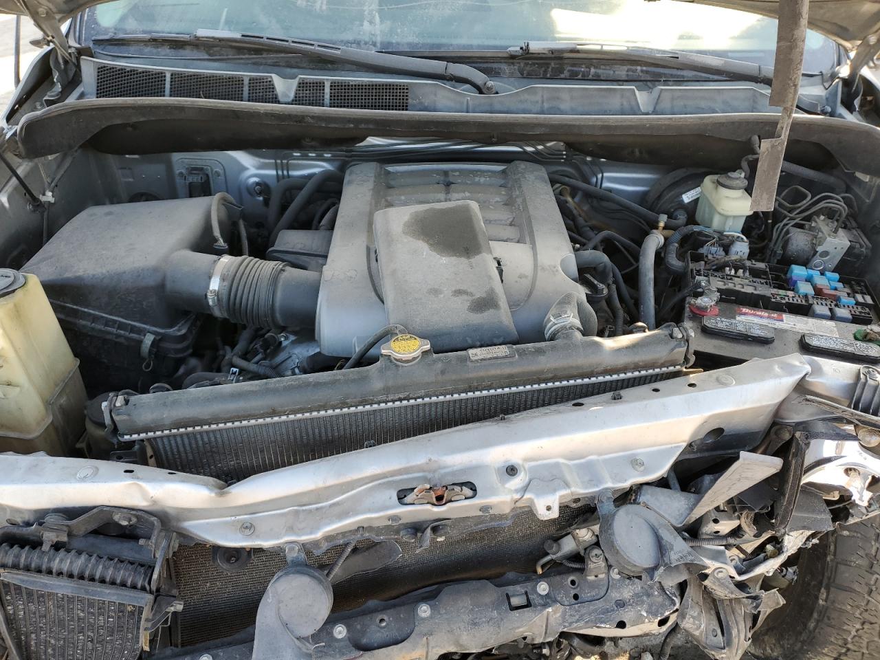 2008 Toyota Tundra VIN 5TFEV54178X055250 Copart auction photo, front end / mechanical damage thumbnail 12