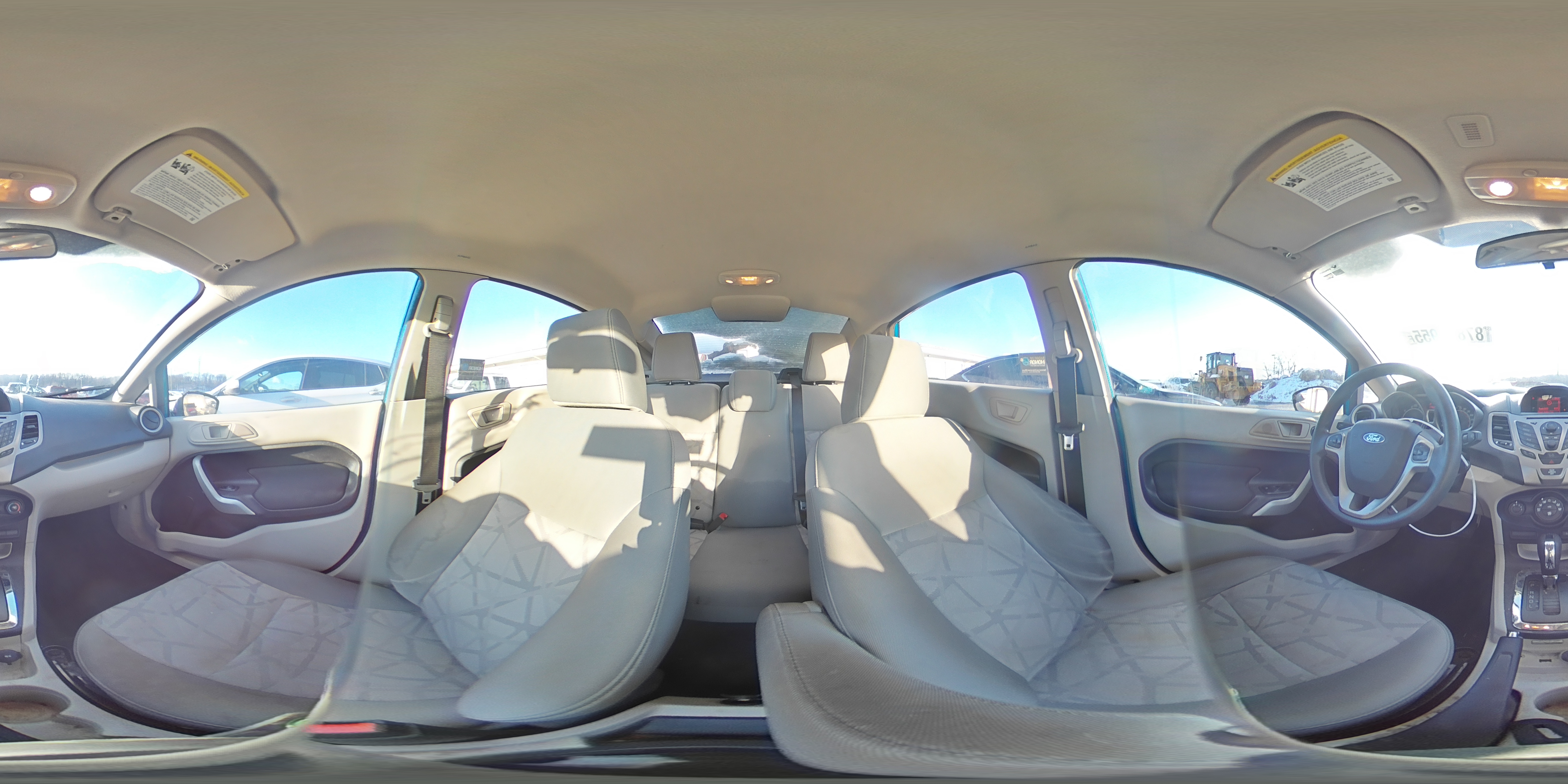 2012 Ford Fiesta VIN 3FADP4BJ7CM111355 Copart auction photo, front end damage thumbnail 15