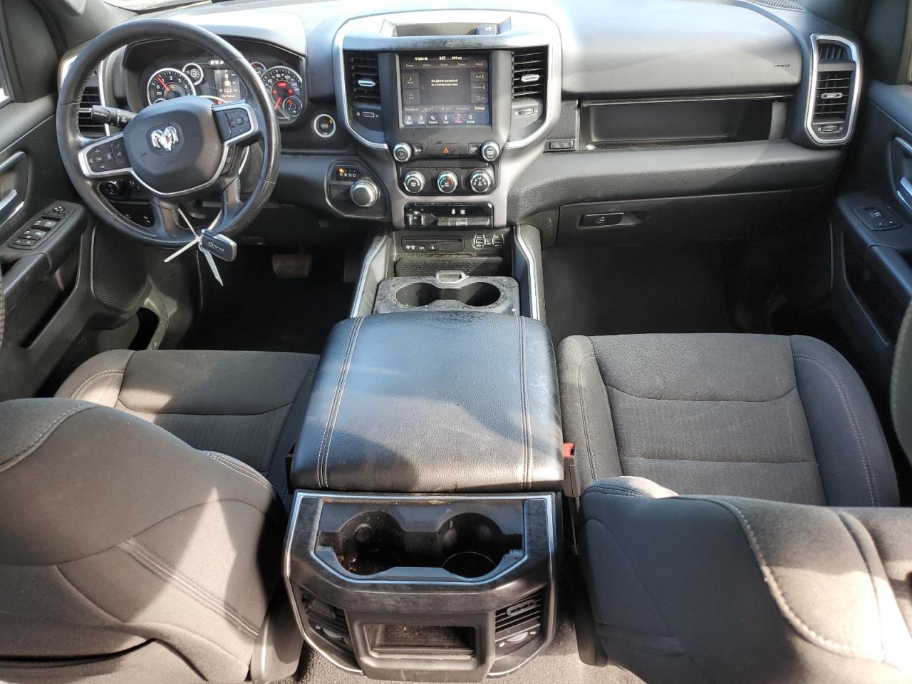 2019 RAM 1500 VIN 1C6RREFT3KN684163 Copart auction photo, rear end damage thumbnail 8