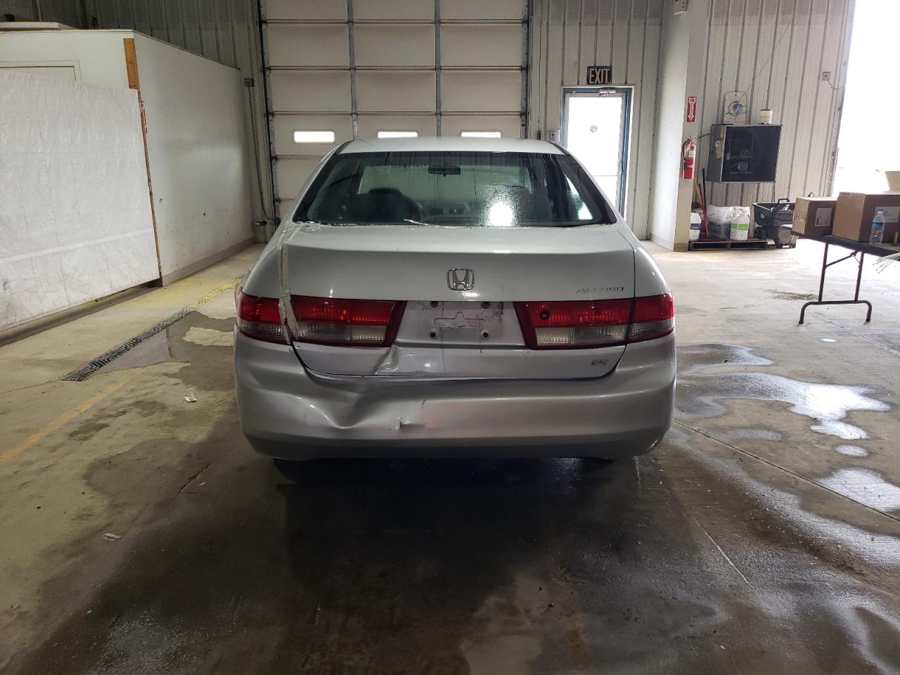 2004 Honda Accord VIN 1HGCM56794A115698 Copart auction photo, rear end damage thumbnail 6