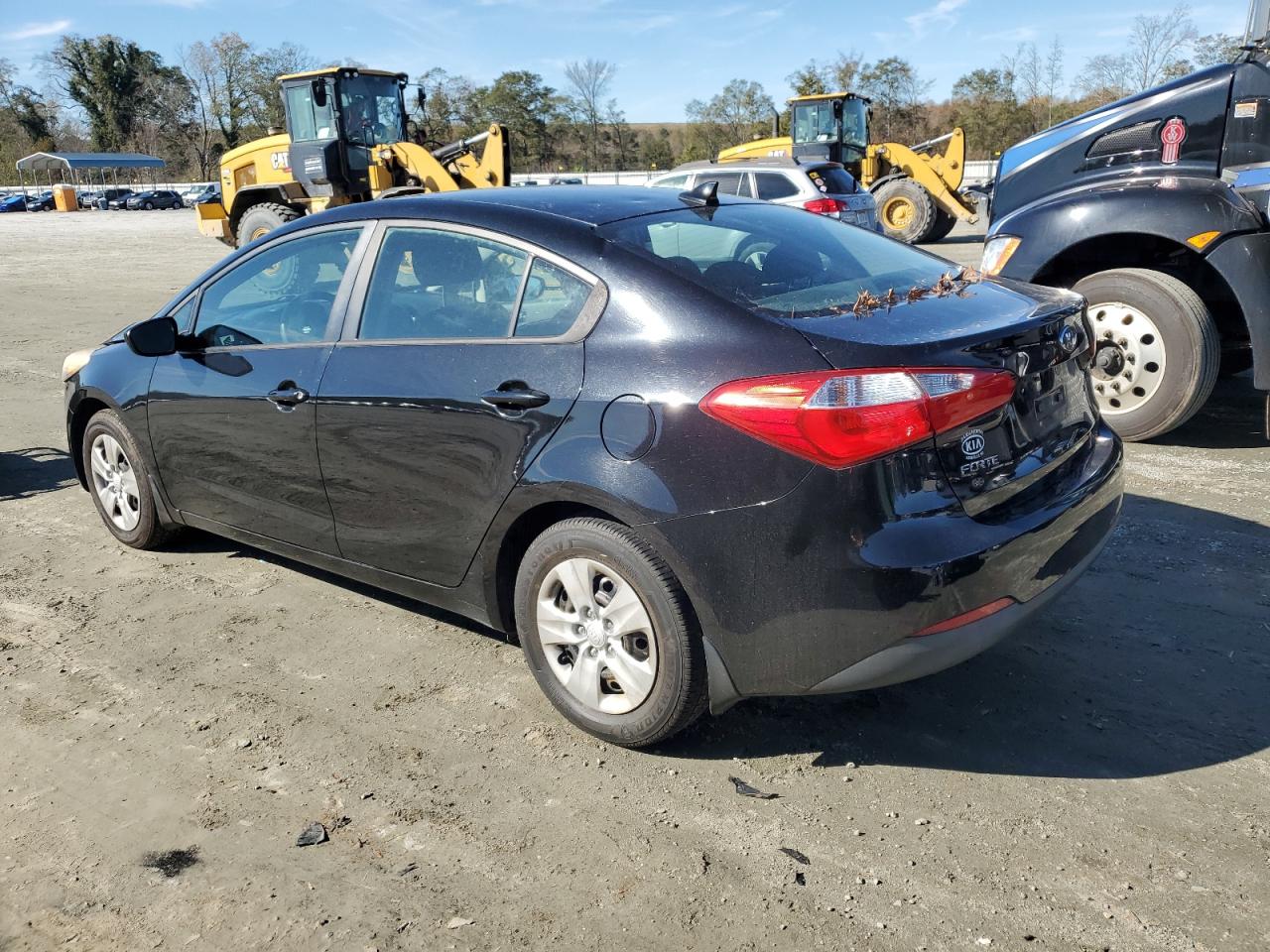2014 KIA Forte VIN KNAFK4A61E5173631 Copart auction photo, front end damage thumbnail 2