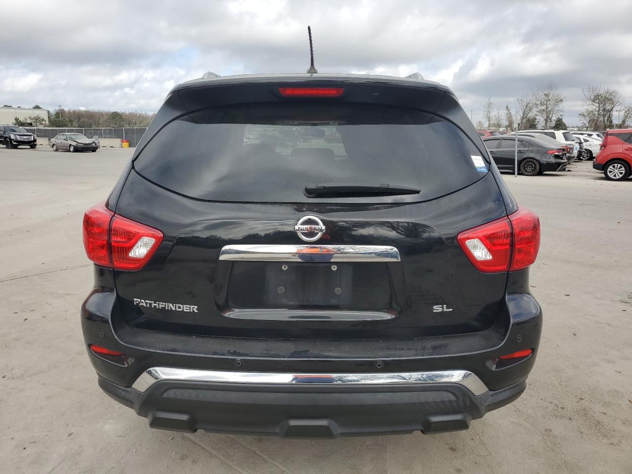 2018 Nissan Pathfinder VIN 5N1DR2MN9JC622634 Copart auction photo, front end / side damage thumbnail 6