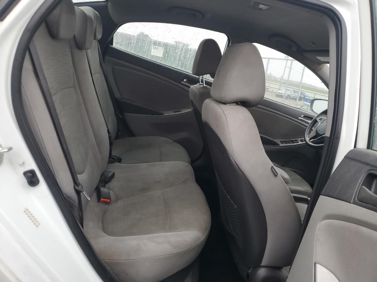 2017 Hyundai Accent VIN KMHCT4AE2HU330857 Copart auction photo, rear end / top/roof damage thumbnail 10