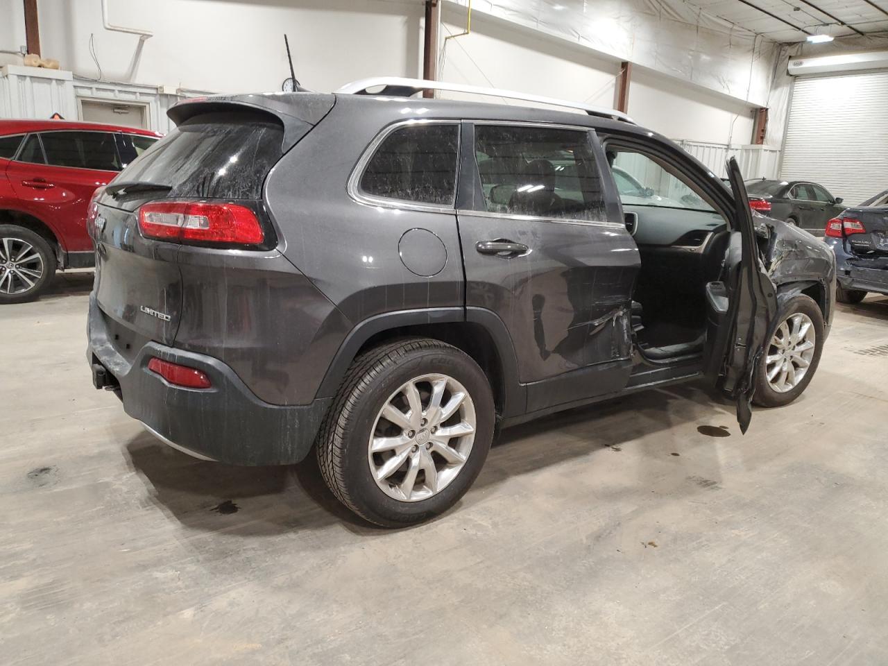 2016 Jeep Grand Cherokee VIN 1C4PJMDB9GW372300 Copart auction photo, side damage thumbnail 3