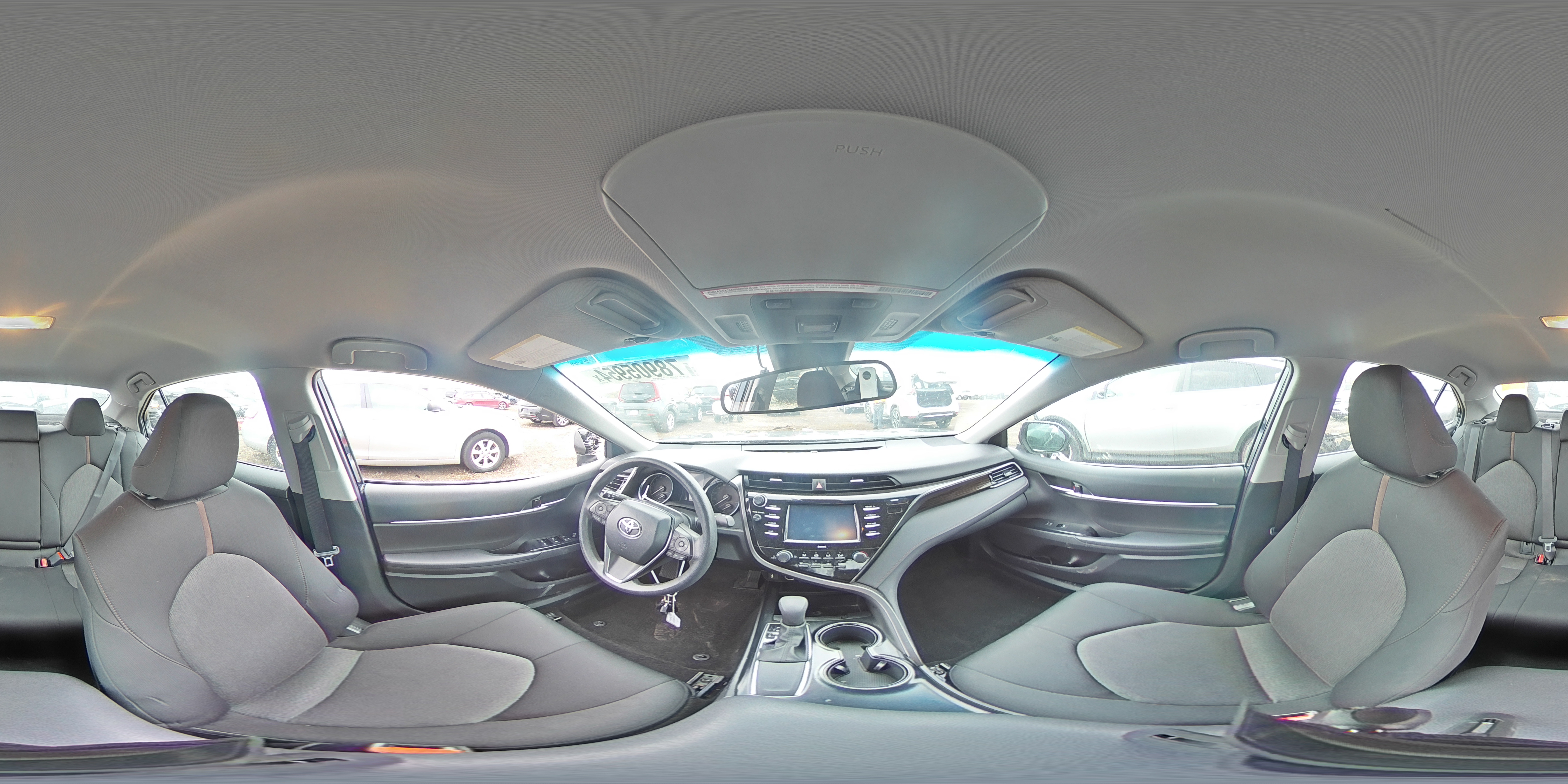 2020 Toyota Camry VIN 4T1C11AK2LU940941 Copart auction photo, side damage thumbnail 13