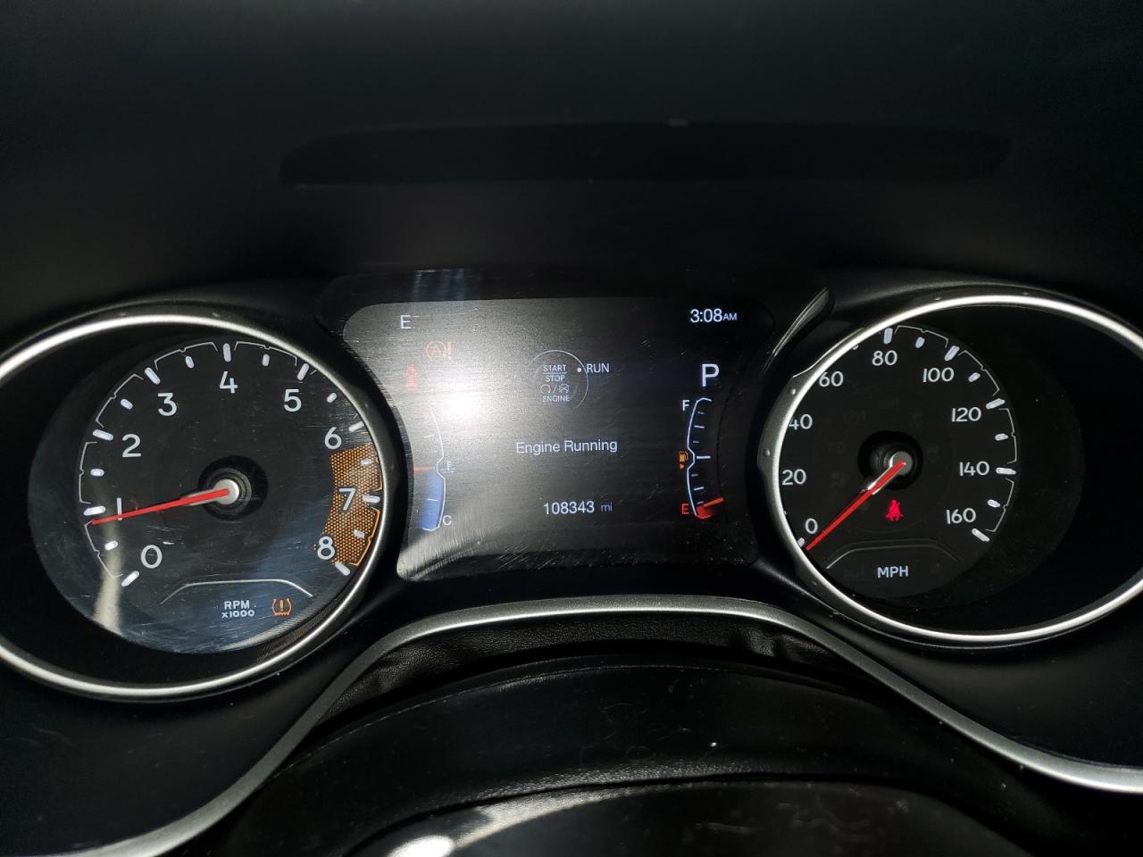 2018 Jeep Compass VIN 3C4NJDABXJT214329 Copart auction photo, rear end / minor dent/scratches damage thumbnail 9