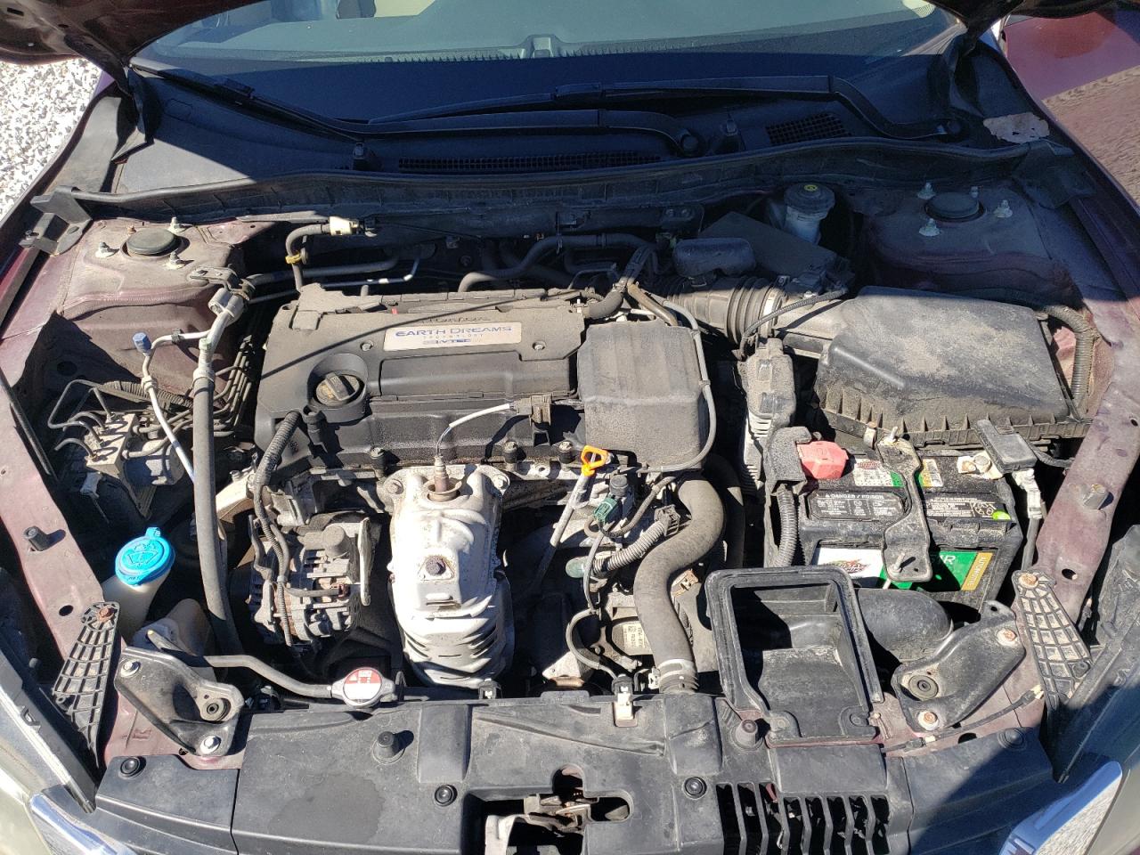 2015 Honda Accord VIN 1HGCR2F35FA066628 Copart auction photo, side / rear end damage thumbnail 11