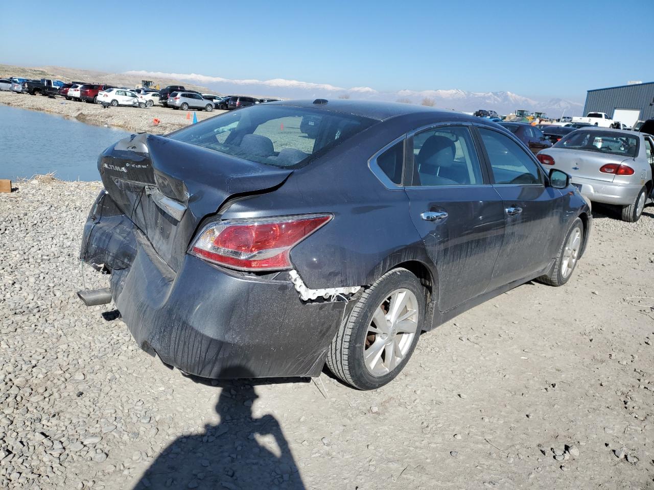 2015 Nissan Altima VIN 1N4AL3AP5FC176399 Copart auction photo, rear end damage thumbnail 3
