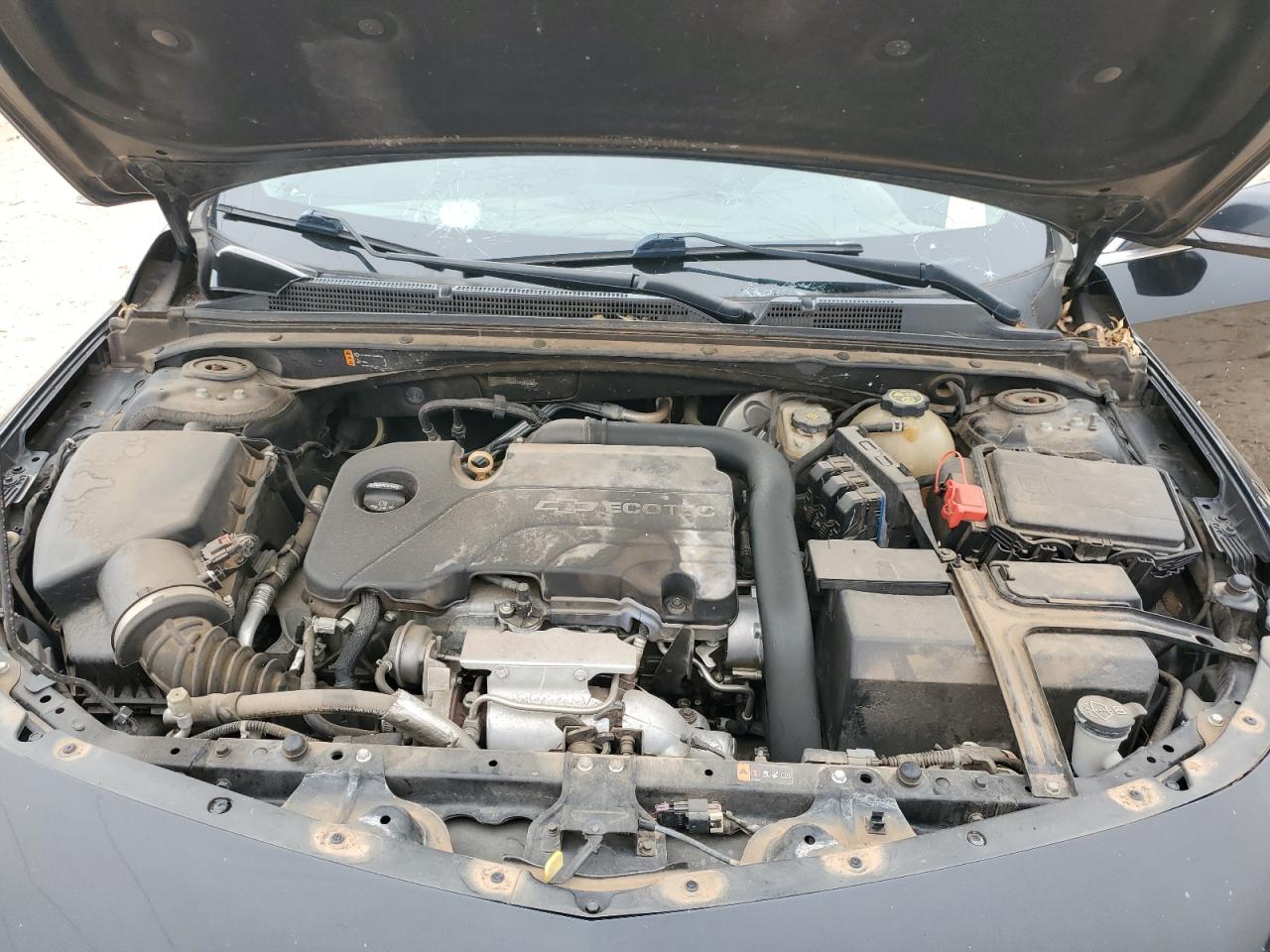 2017 Chevrolet Malibu VIN 1G1ZE5ST3HF156614 Copart auction photo, hail damage thumbnail 11