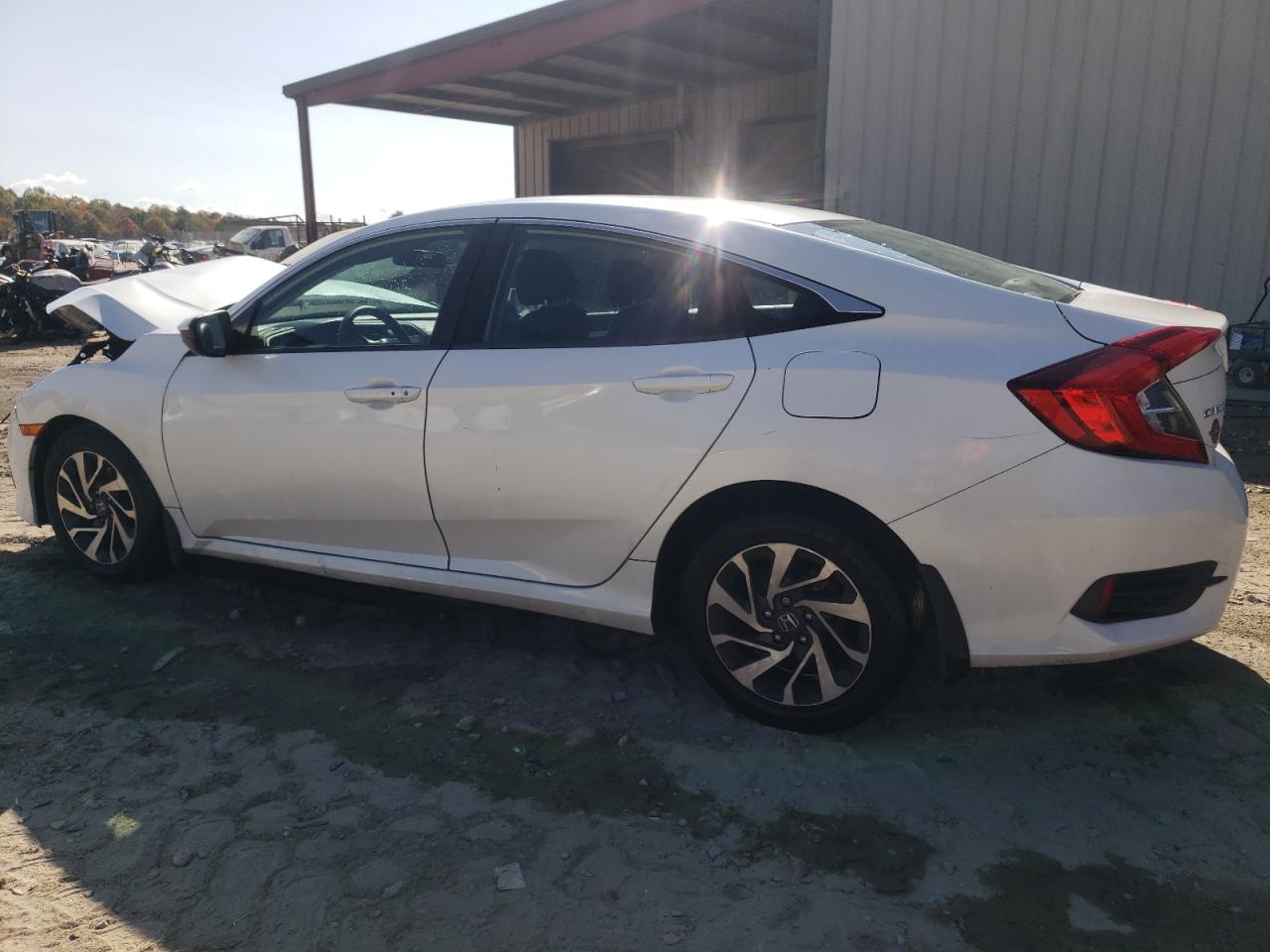 2016 Honda Civic VIN 19XFC2F73GE239173 Copart auction photo, front end / minor dent/scratches damage thumbnail 2