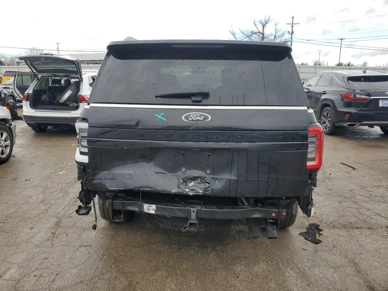 2023 Ford Expedition VIN 1FMJU2AG5PEA39692 Copart auction photo, rear end damage thumbnail 6