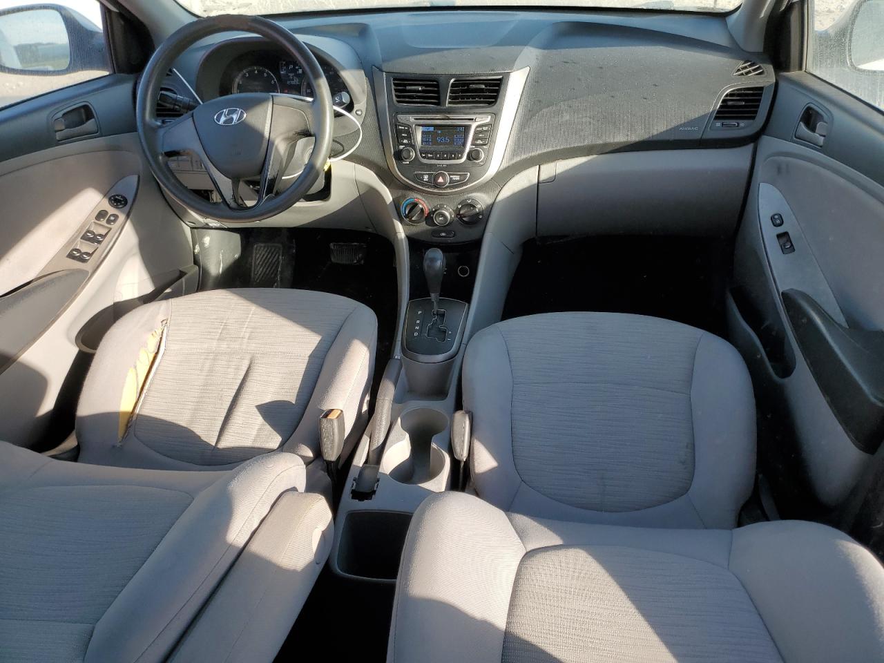 2017 Hyundai Accent VIN KMHCT4AE2HU221363 Copart auction photo, rear end / minor dent/scratches damage thumbnail 8