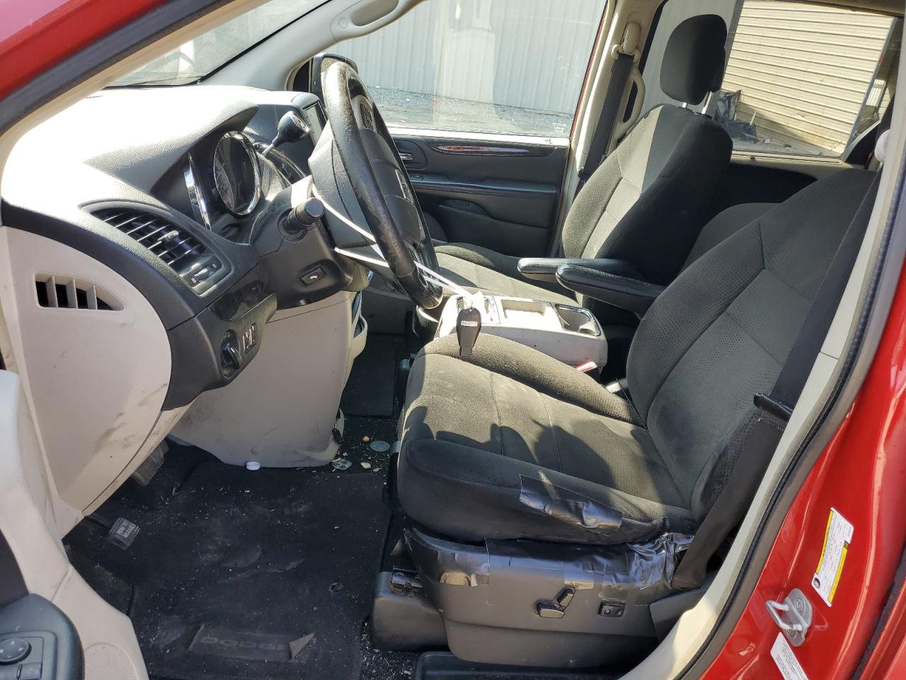 2013 Dodge Caravan VIN 2C4RDGDG1DR730782 Copart auction photo, front end damage thumbnail 7