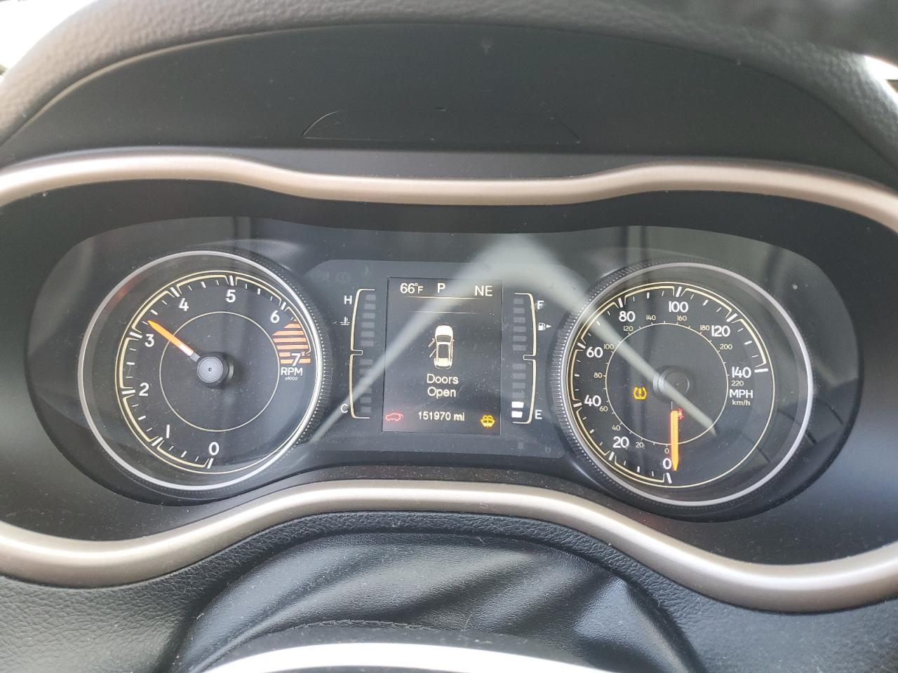 2017 Jeep Grand Cherokee VIN 1C4PJLAB1HW667620 Copart auction photo, side / front end damage thumbnail 9