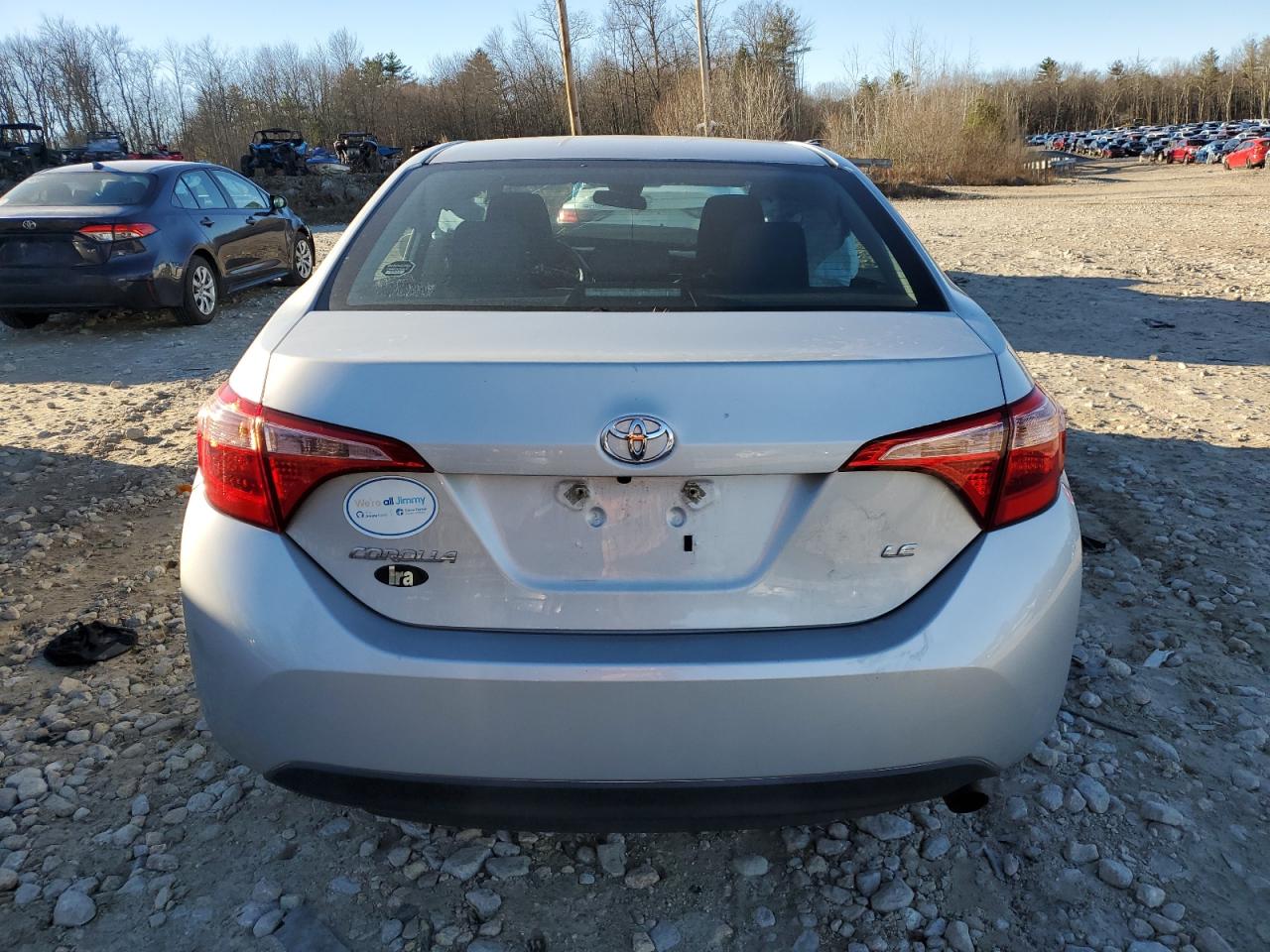 2018 Toyota Corolla VIN 2T1BURHE8JC099465 Copart auction photo, front end damage thumbnail 6