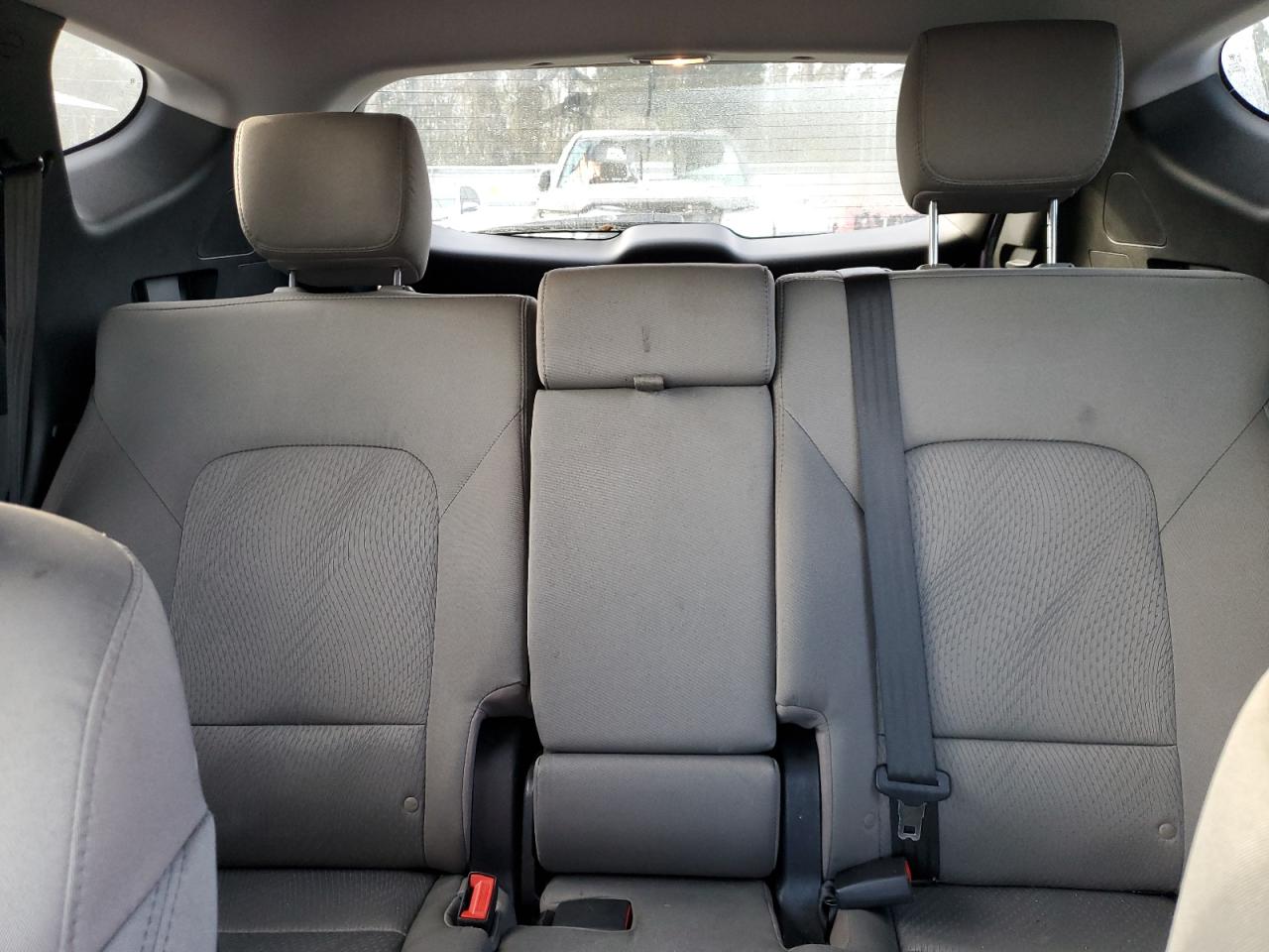 2018 Hyundai Santa Fe VIN 5XYZU3LB7JG541195 Copart auction photo, rear end damage thumbnail 10