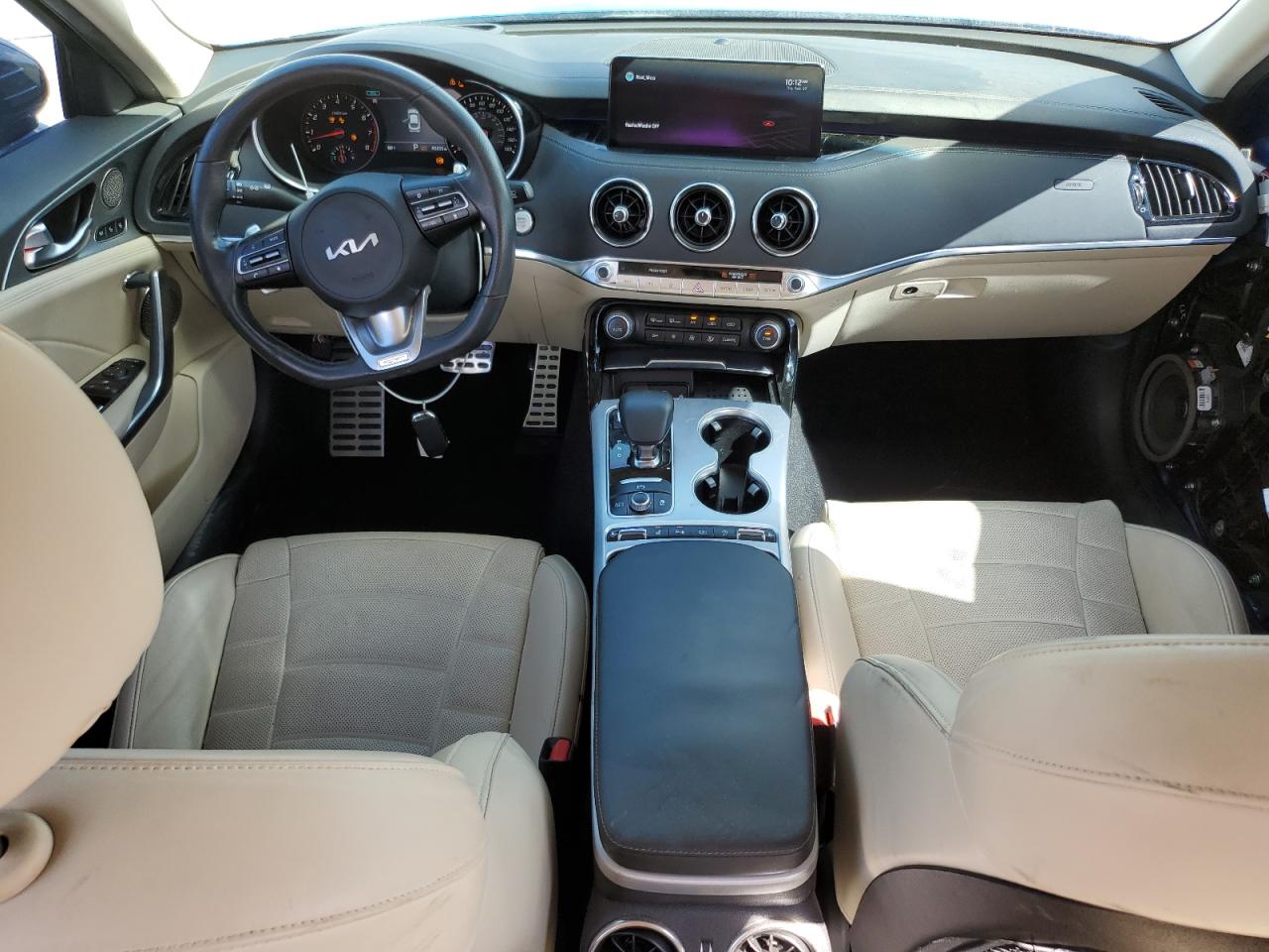 2022 KIA Stinger VIN KNAE55LC5N6121554 Copart auction photo, front end / side damage thumbnail 8