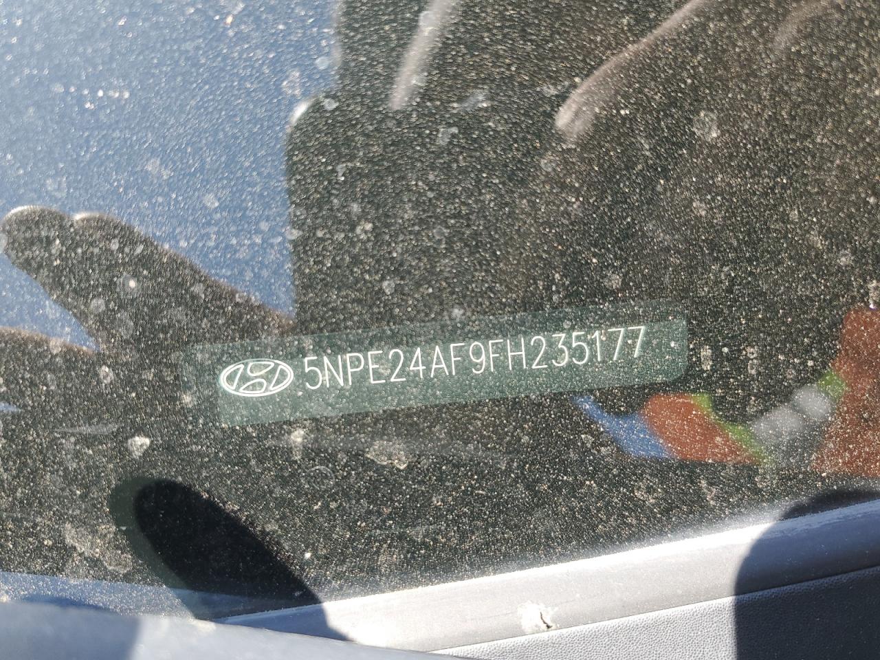 2015 Hyundai Sonata VIN 5NPE24AF9FH235177 Copart auction photo, all over damage thumbnail 12