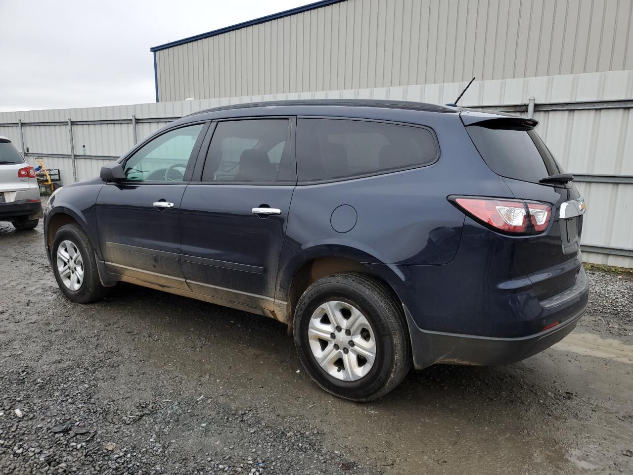 2015 Chevrolet Traverse VIN 1GNKRFED4FJ292758 Copart auction photo, all over damage thumbnail 2