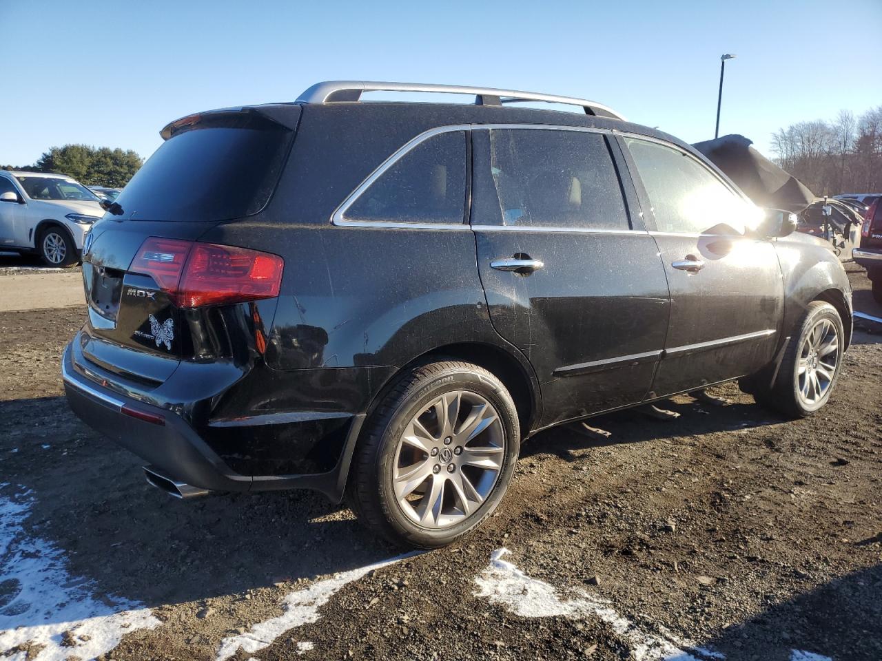 2012 Acura MDX VIN 2HNYD2H60CH510614 Copart auction photo, burn - engine / minor dent/scratches damage thumbnail 3