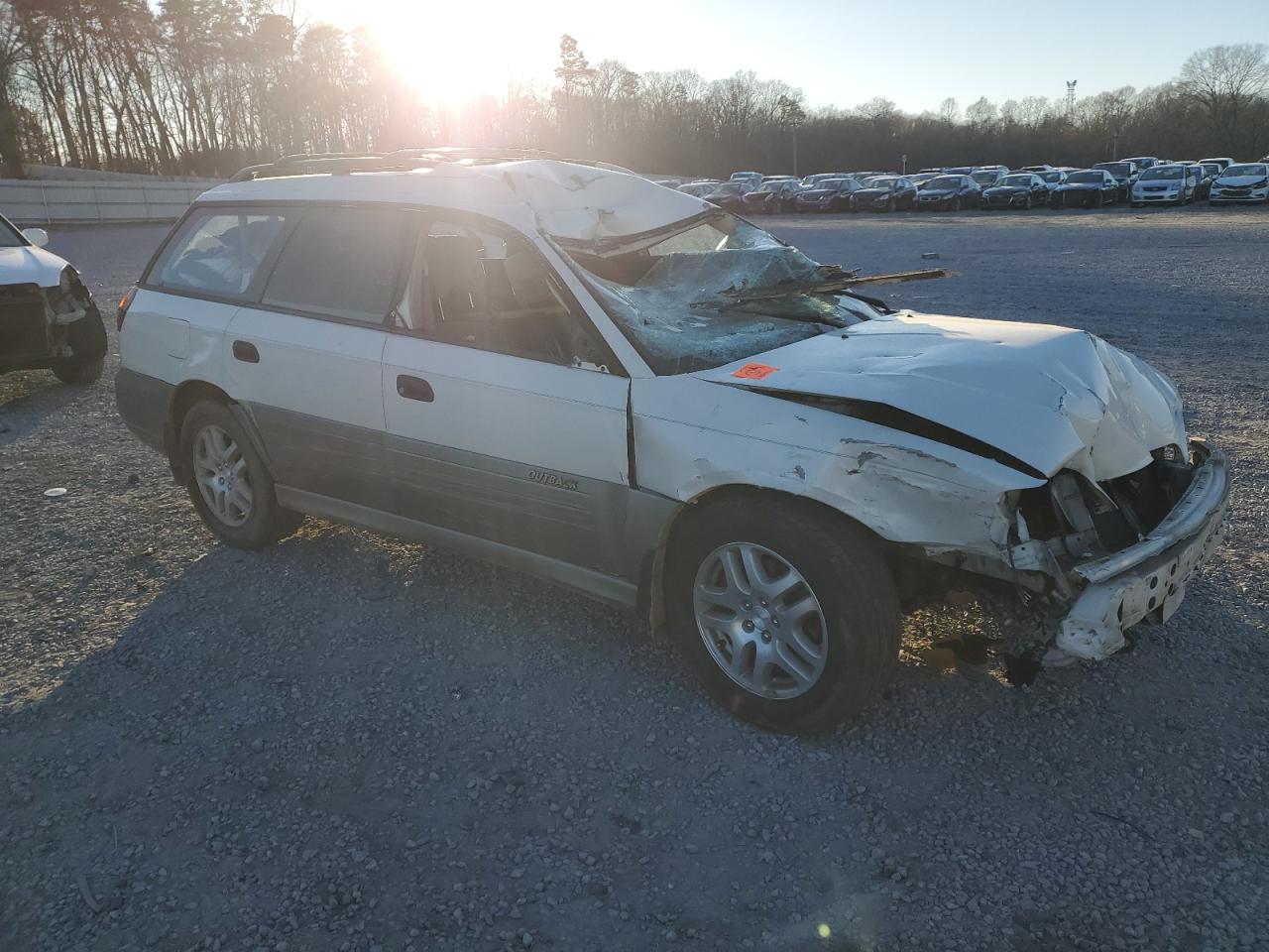 2002 Subaru Legacy VIN 4S3BH665127612242 Copart auction photo, all over damage thumbnail 4