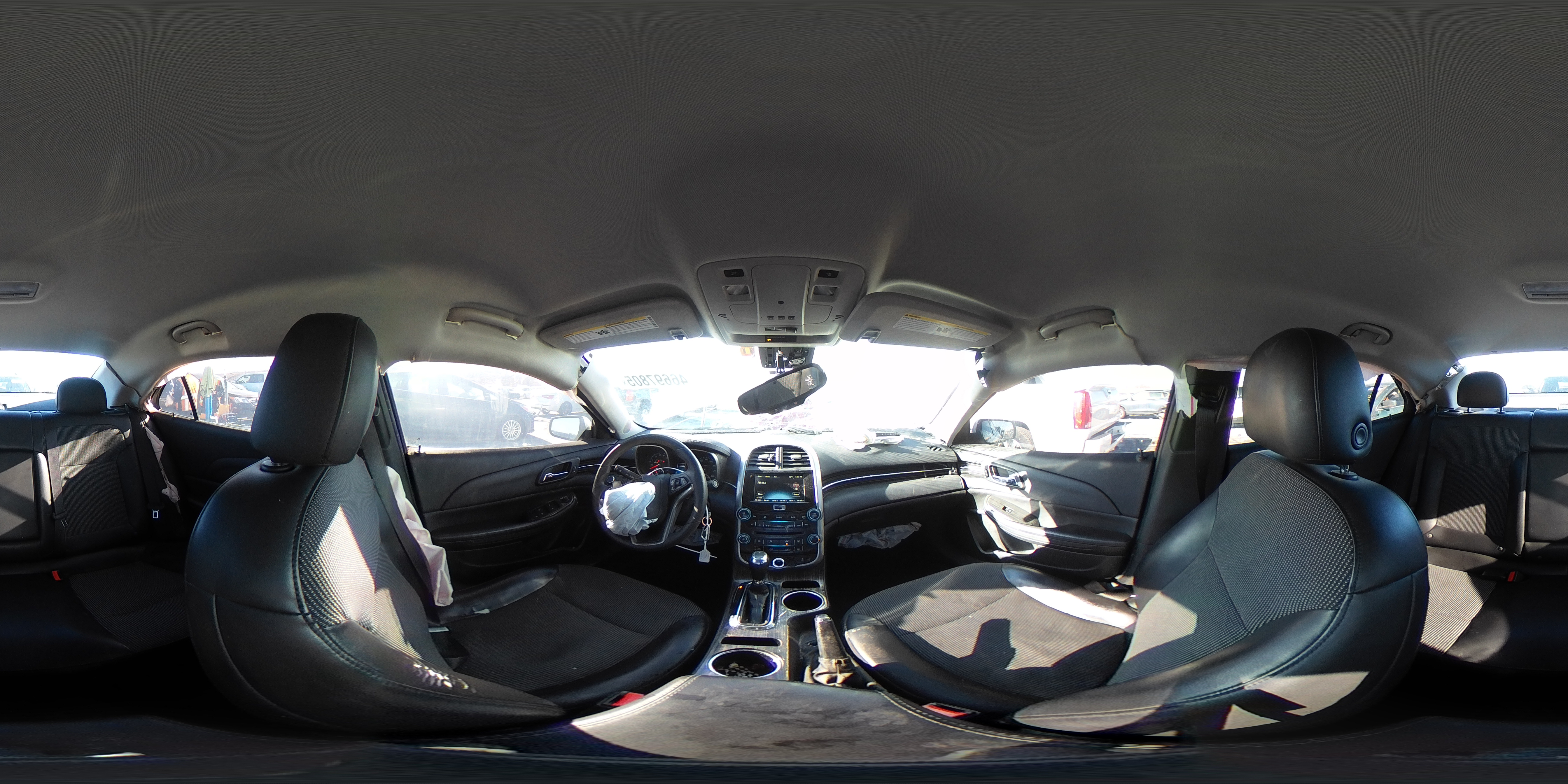 2015 Chevrolet Malibu VIN 1G11C5SL3FF256065 Copart auction photo, front end / rear end damage thumbnail 14