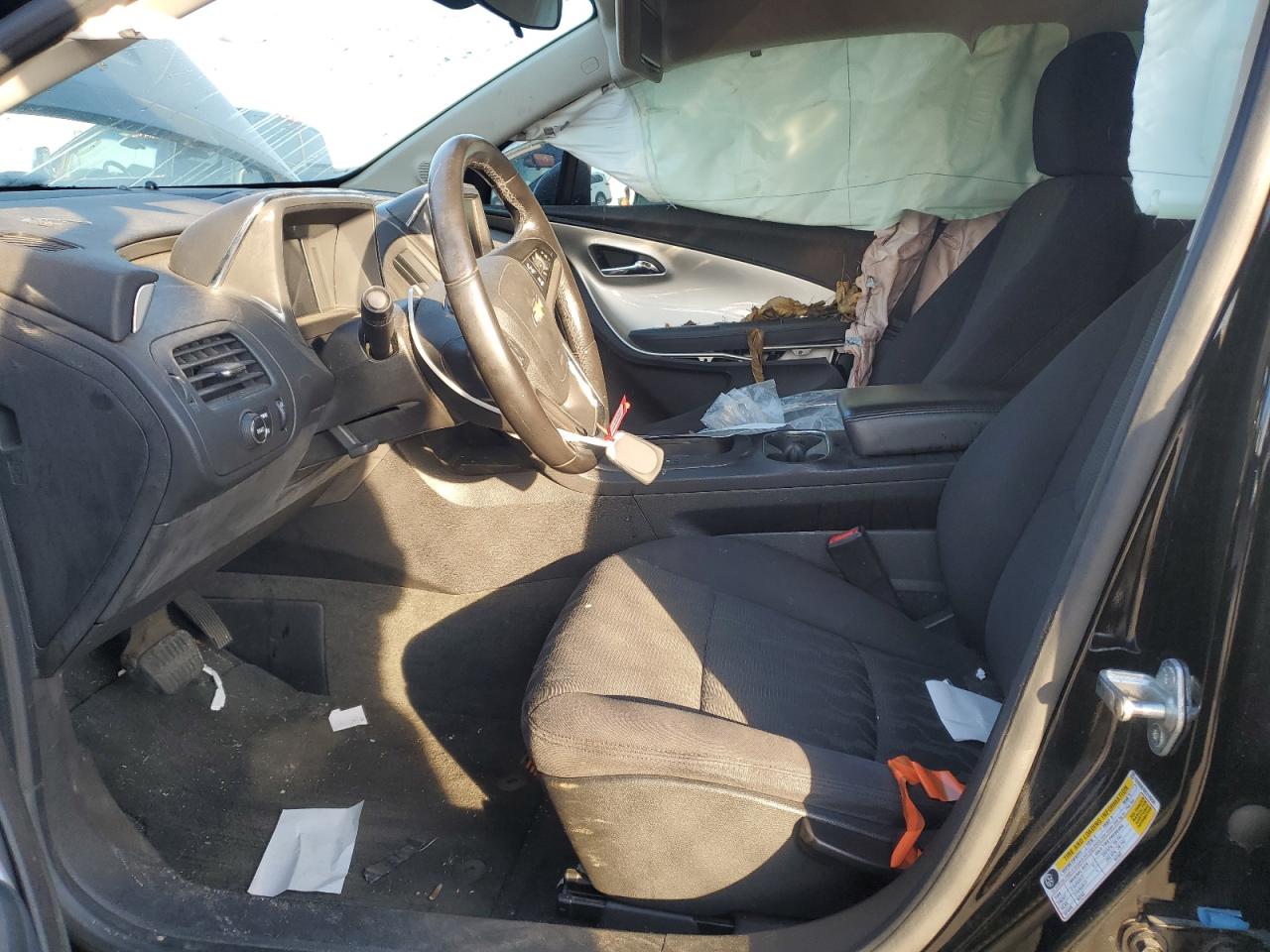 2014 Chevrolet Volt VIN 1G1RE6E45EU128220 Copart auction photo, side / front end damage thumbnail 7