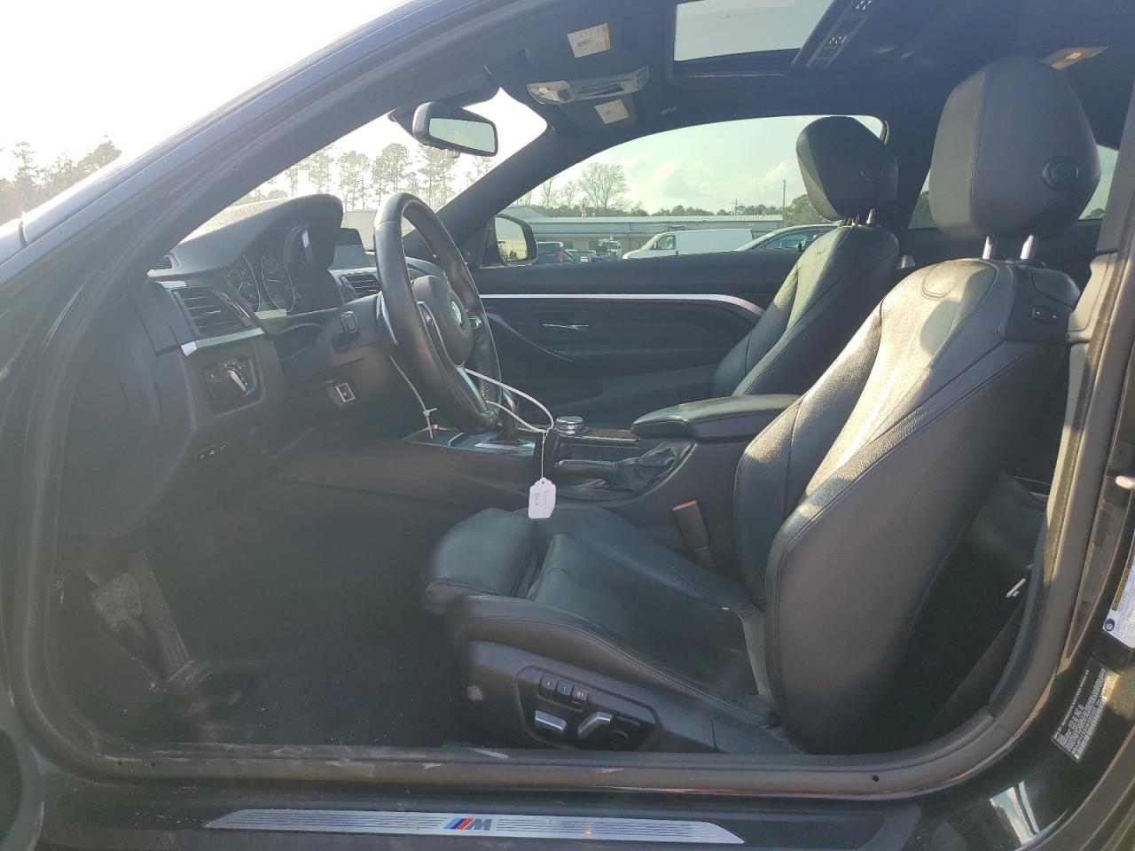 2017 BMW 4er VIN WBA4P1C55HK522422 Copart auction photo, rear end / front end damage thumbnail 7