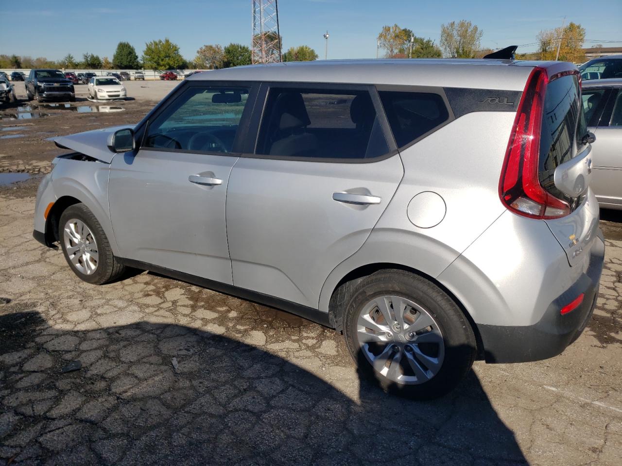 2020 KIA Soul VIN KNDJ23AU7L7722658 Copart auction photo, vandalism / front end damage thumbnail 2