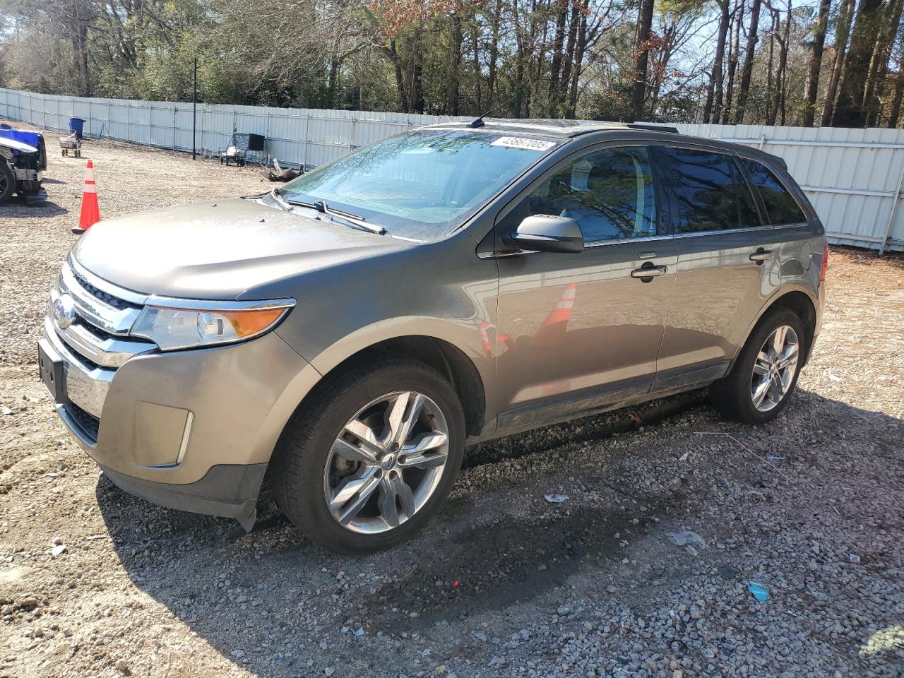 2012 Ford Edge VIN 2FMDK3KCXCBA47751