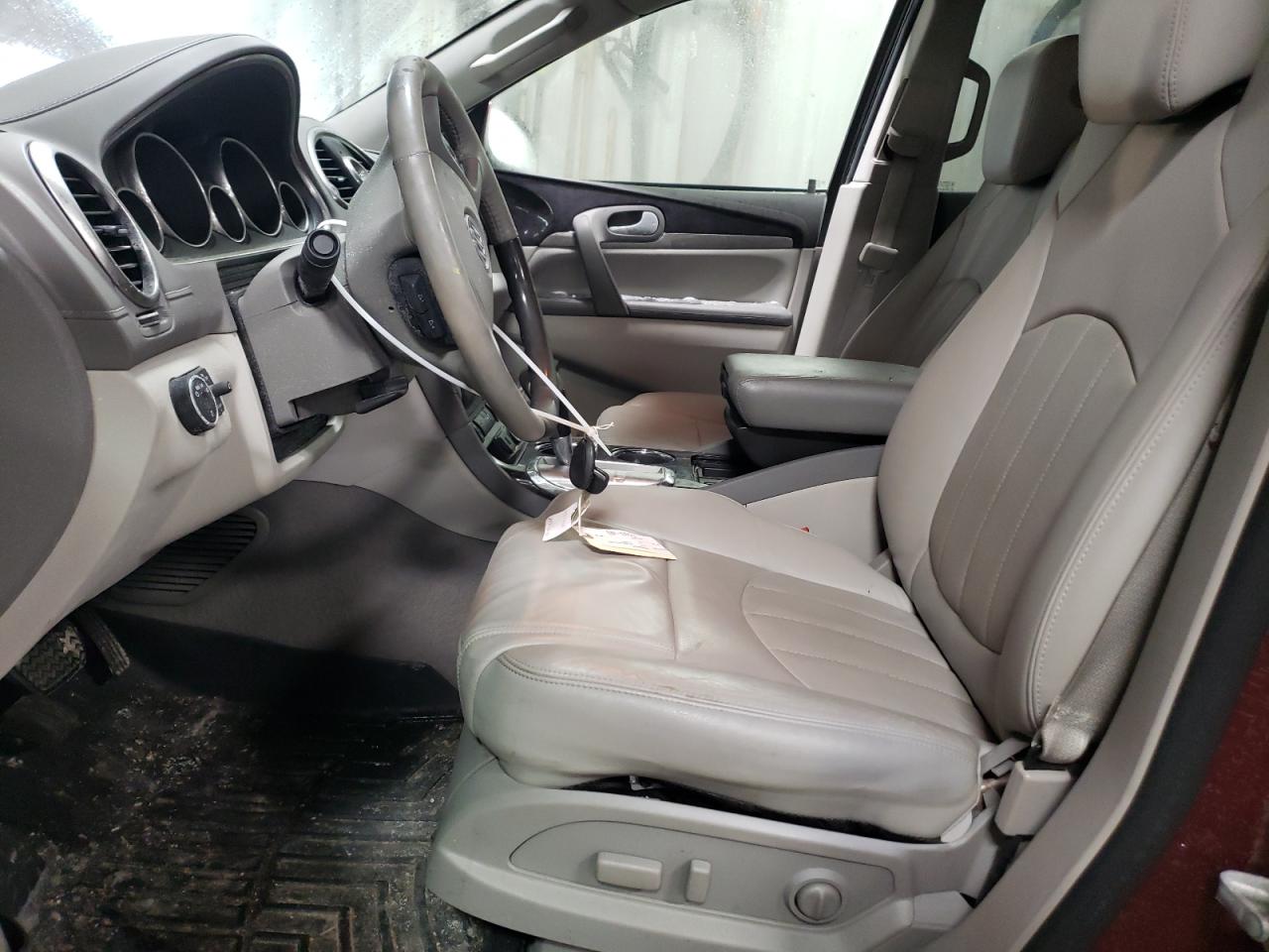 2017 Buick Enclave VIN 5GAKVBKD1HJ322577 Copart auction photo, side / front end damage thumbnail 7
