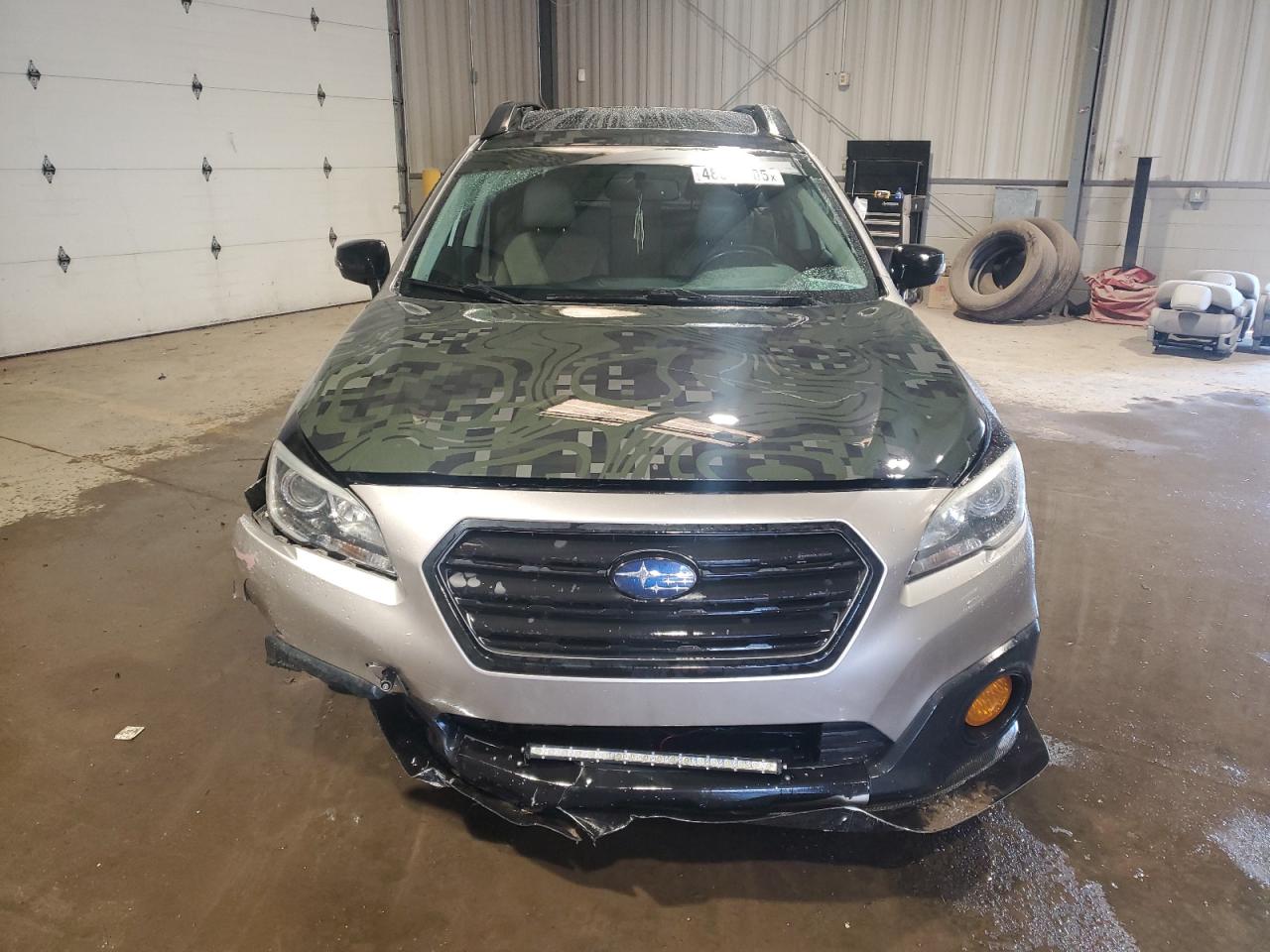 2015 Subaru Outback VIN 4S4BSELC6F3271685 Copart auction photo, side / front end damage thumbnail 5