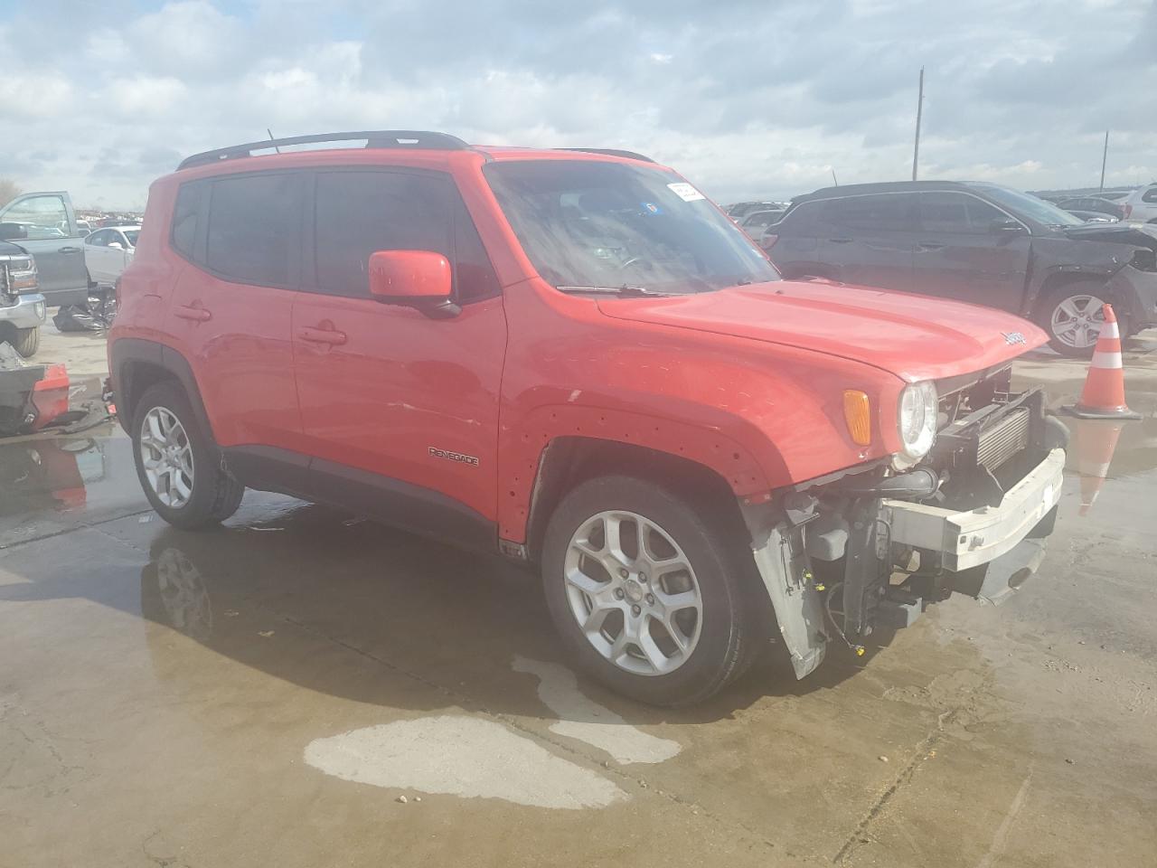 2017 Jeep Renegade VIN ZACCJABB9HPE79880 Copart auction photo, front end damage thumbnail 4