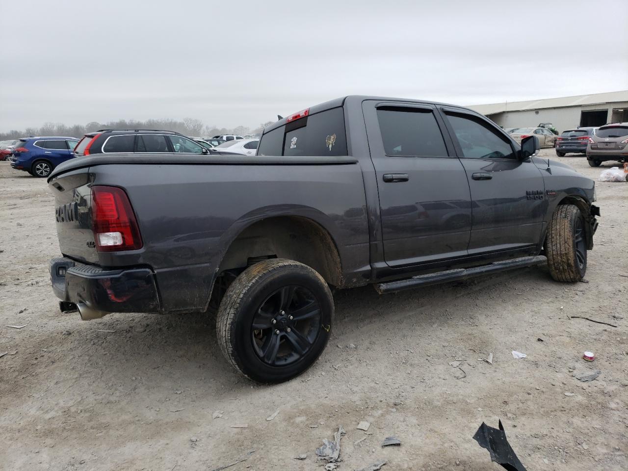 2018 RAM 1500 VIN 1C6RR7MT5JS152010 Copart auction photo, front end / undercarriage damage thumbnail 3