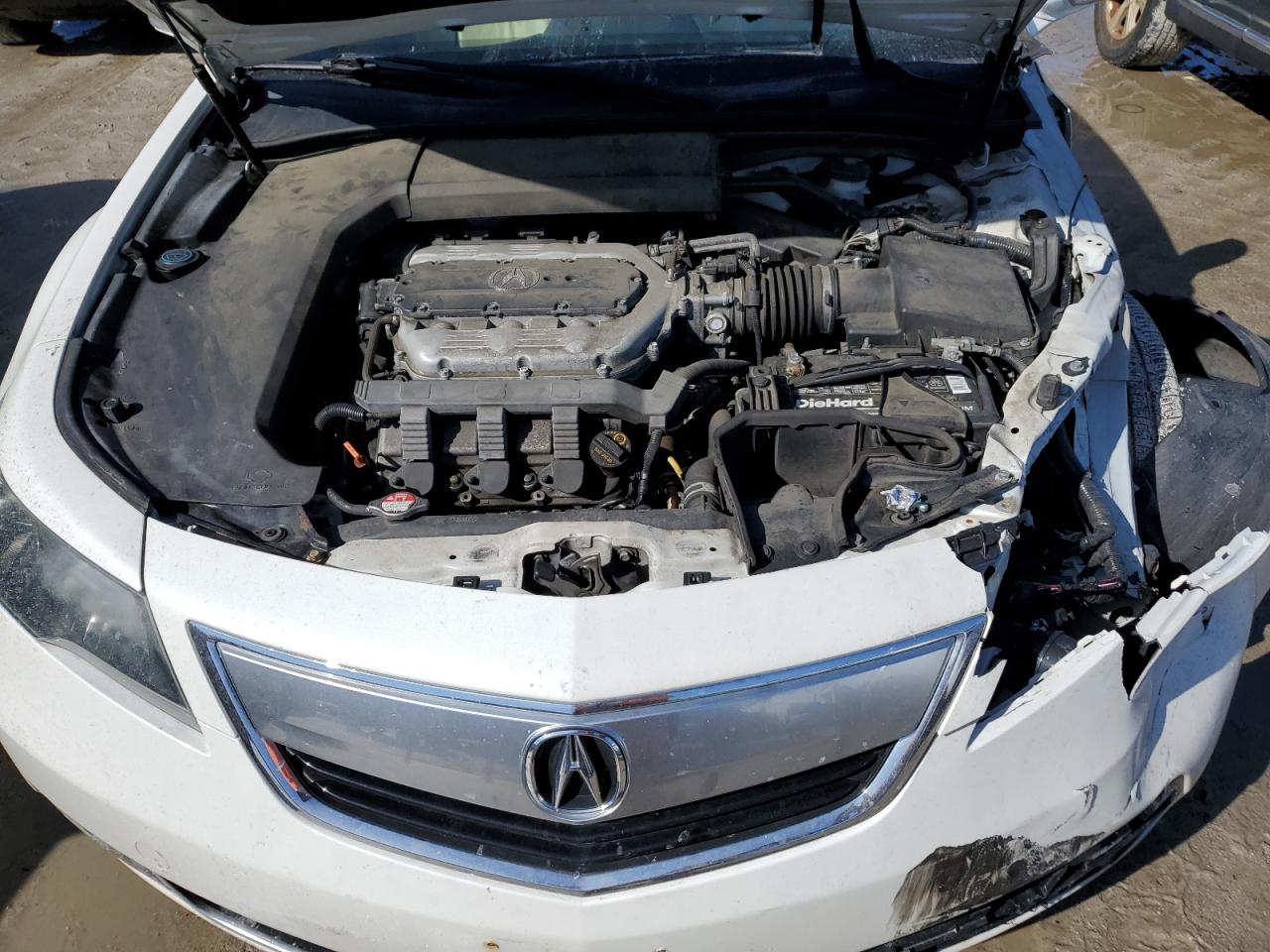 2014 Acura TL VIN 19UUA8F27EA006256 Copart auction photo, front end damage thumbnail 11
