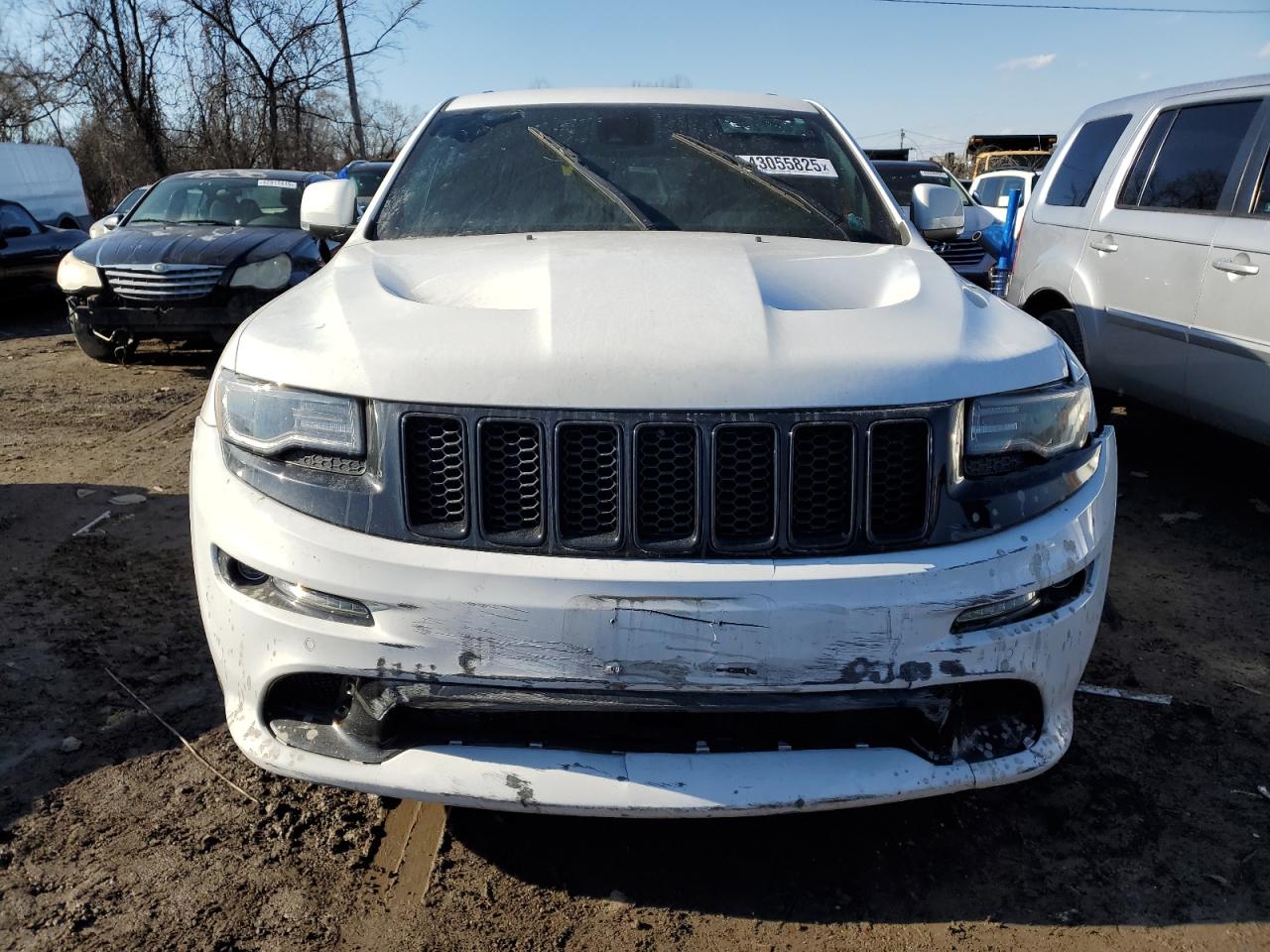 2015 Jeep Grand Cherokee VIN 1C4RJFDJ2FC794274 Copart auction photo, front end / side damage thumbnail 5