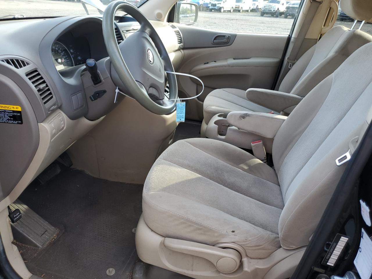 2010 KIA Sedona VIN KNDMG4C34A6341443 Copart auction photo, front end / rear end damage thumbnail 7
