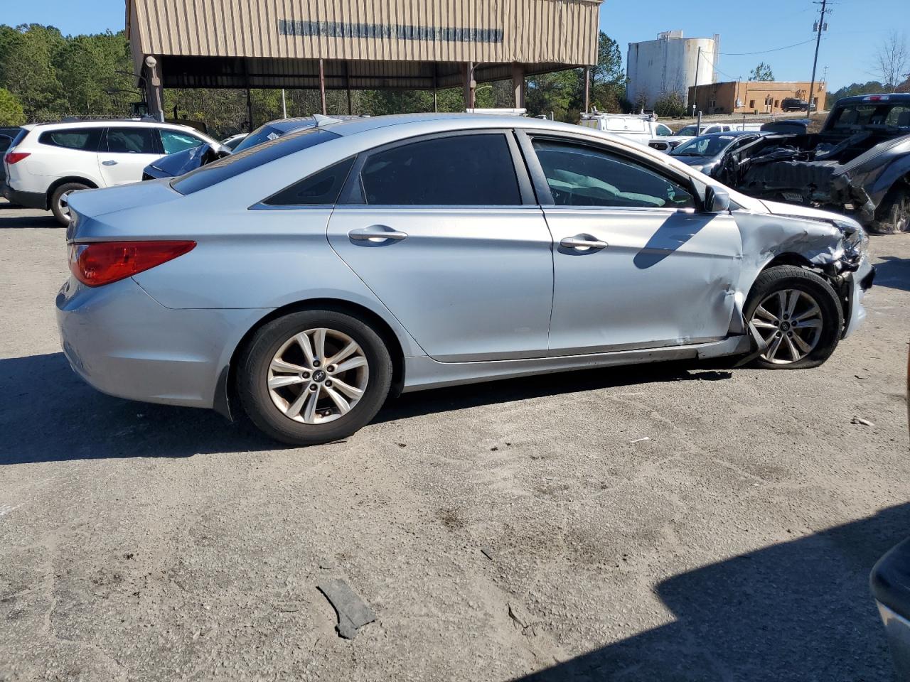 2012 Hyundai Sonata VIN 5NPEB4AC6CH350241 Copart auction photo, front end damage thumbnail 3