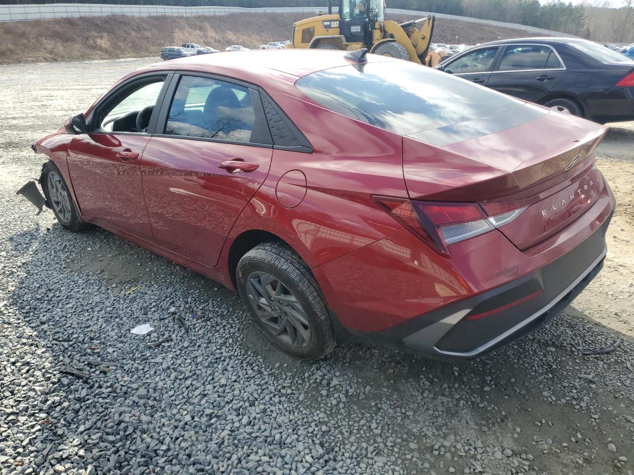 2024 Hyundai Elantra VIN KMHLM4DG3RU754818 Copart auction photo, all over damage thumbnail 2