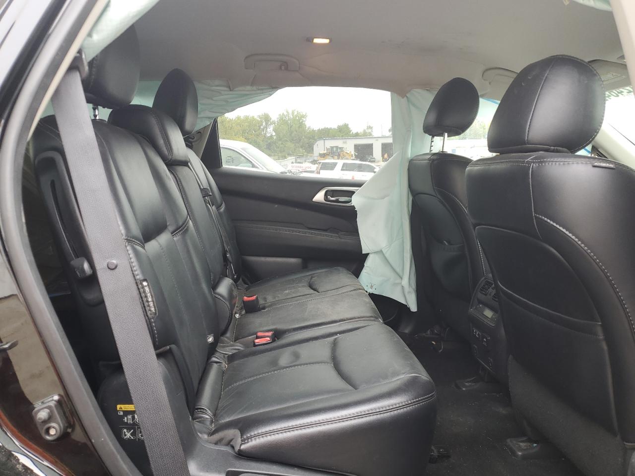 2020 Nissan Pathfinder VIN 5N1DR2CN3LC589831 Copart auction photo, front end / side damage thumbnail 11