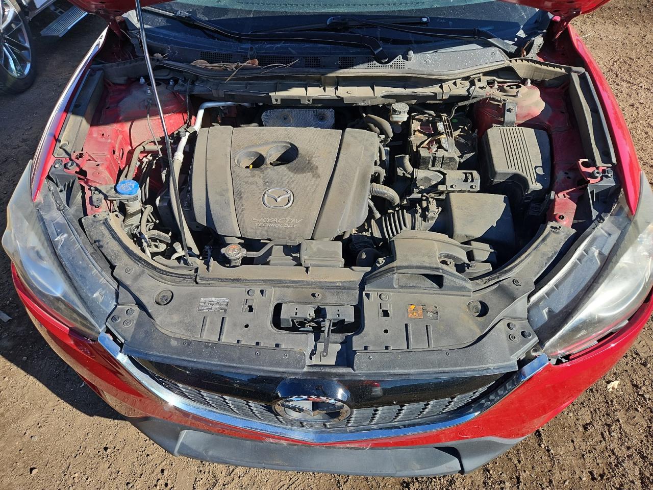 2015 Mazda CX-5 VIN JM3KE4DY0F0552650 Copart auction photo, rear end / side damage thumbnail 12