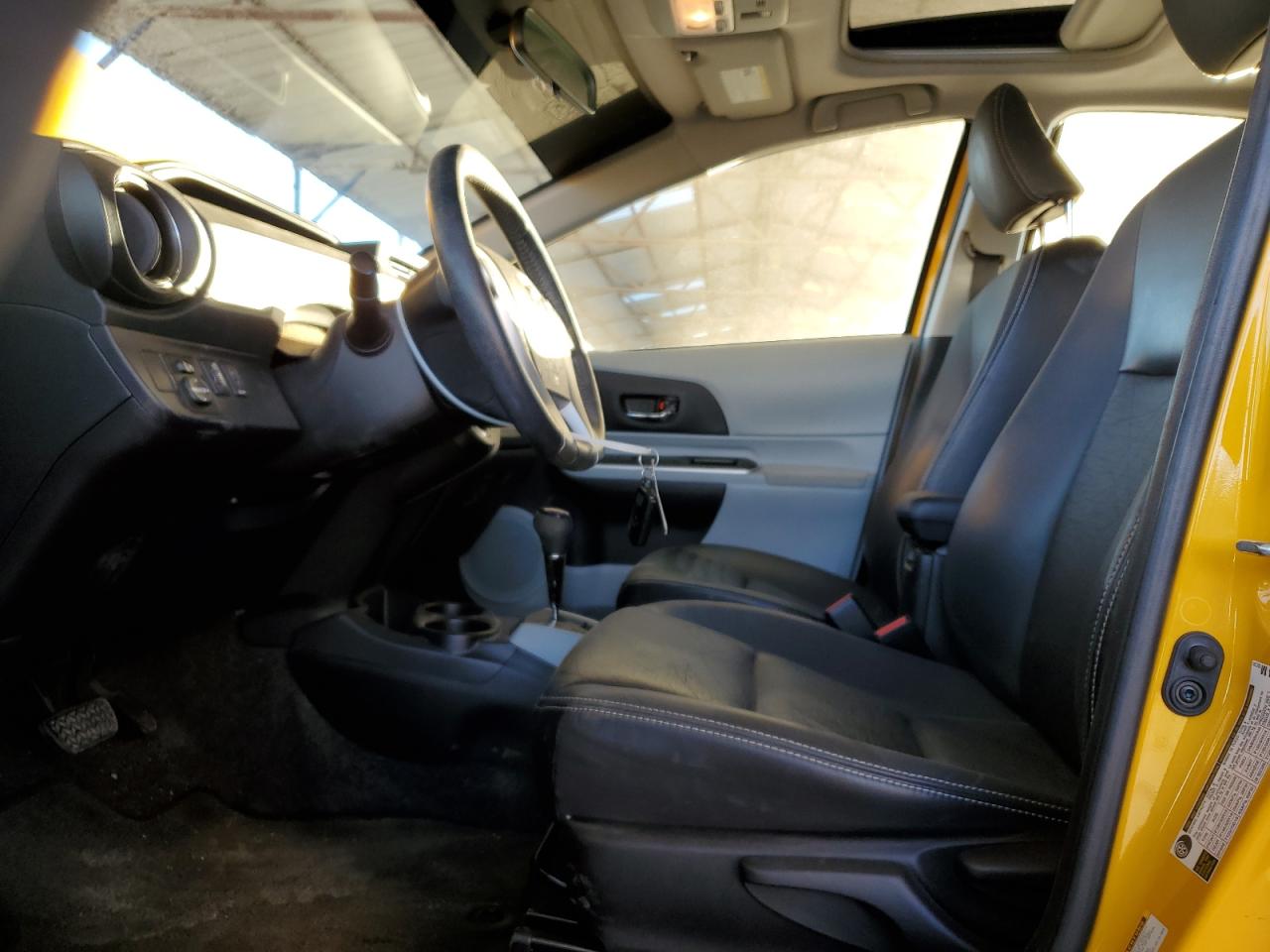 2014 Toyota Prius VIN JTDKDTB34E1067028 Copart auction photo, front end / rear end damage thumbnail 7