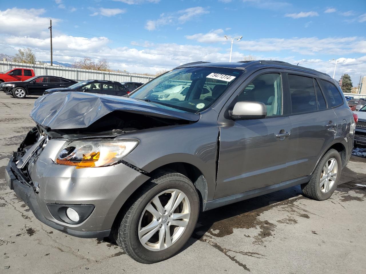 2011 Hyundai Santa Fe VIN 5XYZHDAG5BG031471