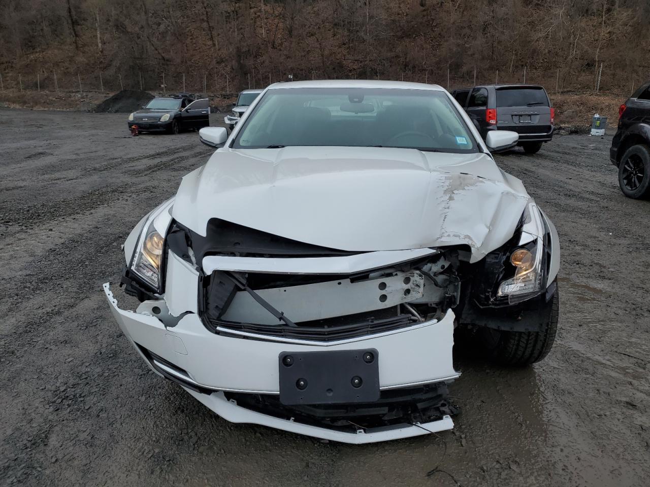 2019 Cadillac ATS VIN 1G6AA1RX9K0123129 Copart auction photo, front end damage thumbnail 5