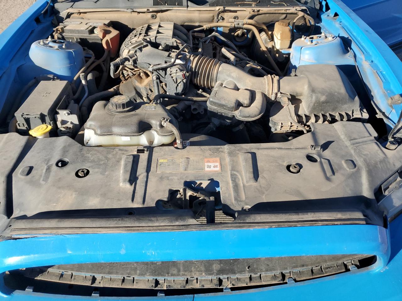 2014 Ford Mustang VIN 1ZVBP8AM2E5201572 Copart auction photo, all over / front end damage thumbnail 11