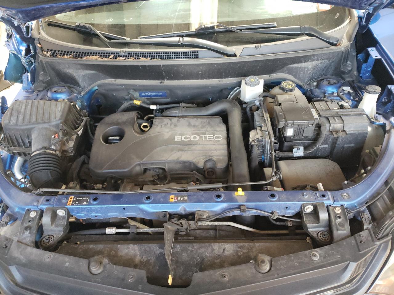 2019 Chevrolet Equinox VIN 3GNAXUEVXKS539076 Copart auction photo, front end damage thumbnail 12