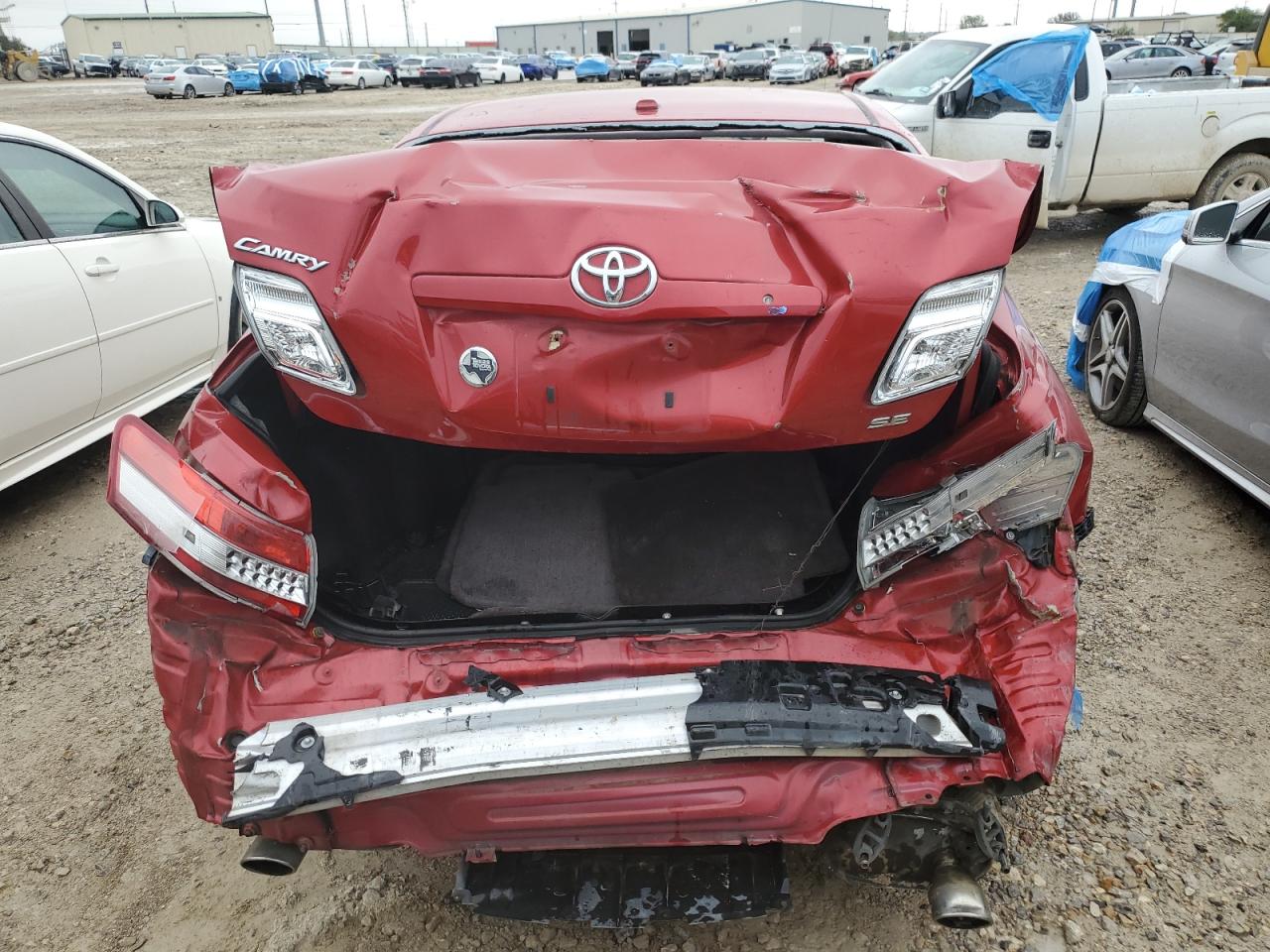 2011 Toyota Camry VIN 4T1BF3EKXBU722991 Copart auction photo, rear end / front end damage thumbnail 6