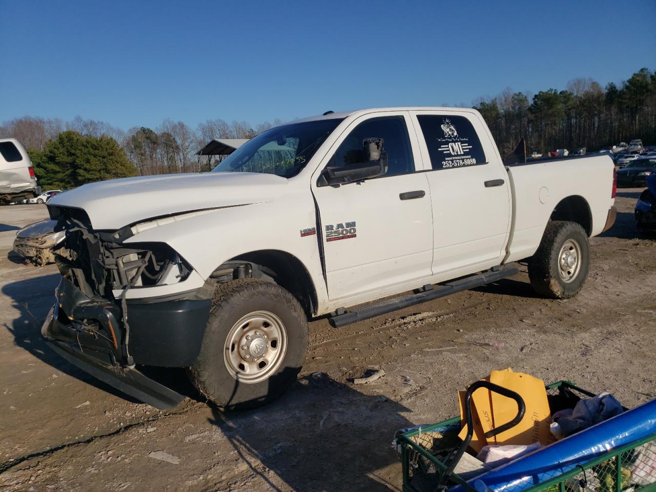 2018 RAM 2500 VIN 3C6UR5CJ1JG336270