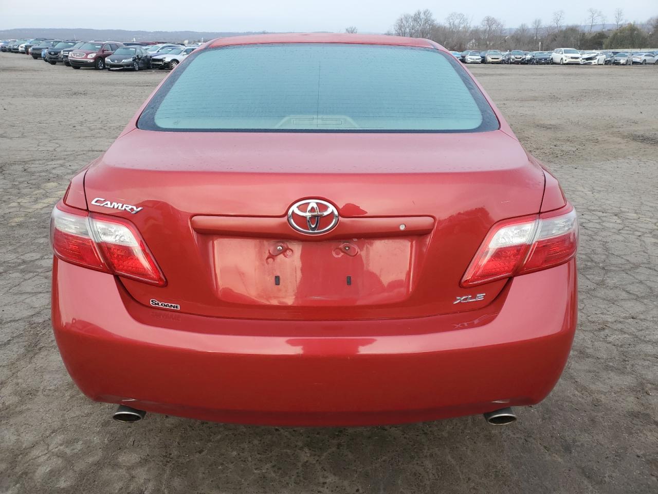 2007 Toyota Camry VIN 4T1BK46KX7U047845 Copart auction photo, front end damage thumbnail 6