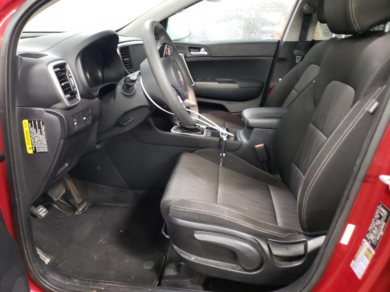 2021 KIA Sportage VIN KNDPMCAC4M7854399 Copart auction photo, side / rear end damage thumbnail 7